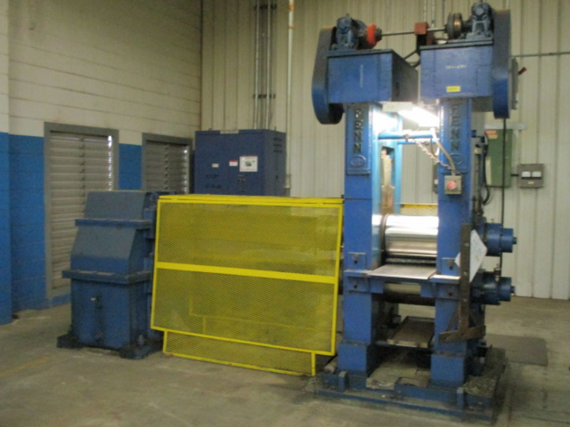 Fenn 2 HI Rolling Mill with 16'' Wide x 12'' Diameter Rolls, 150HP, sn:53 - Image 4 of 8