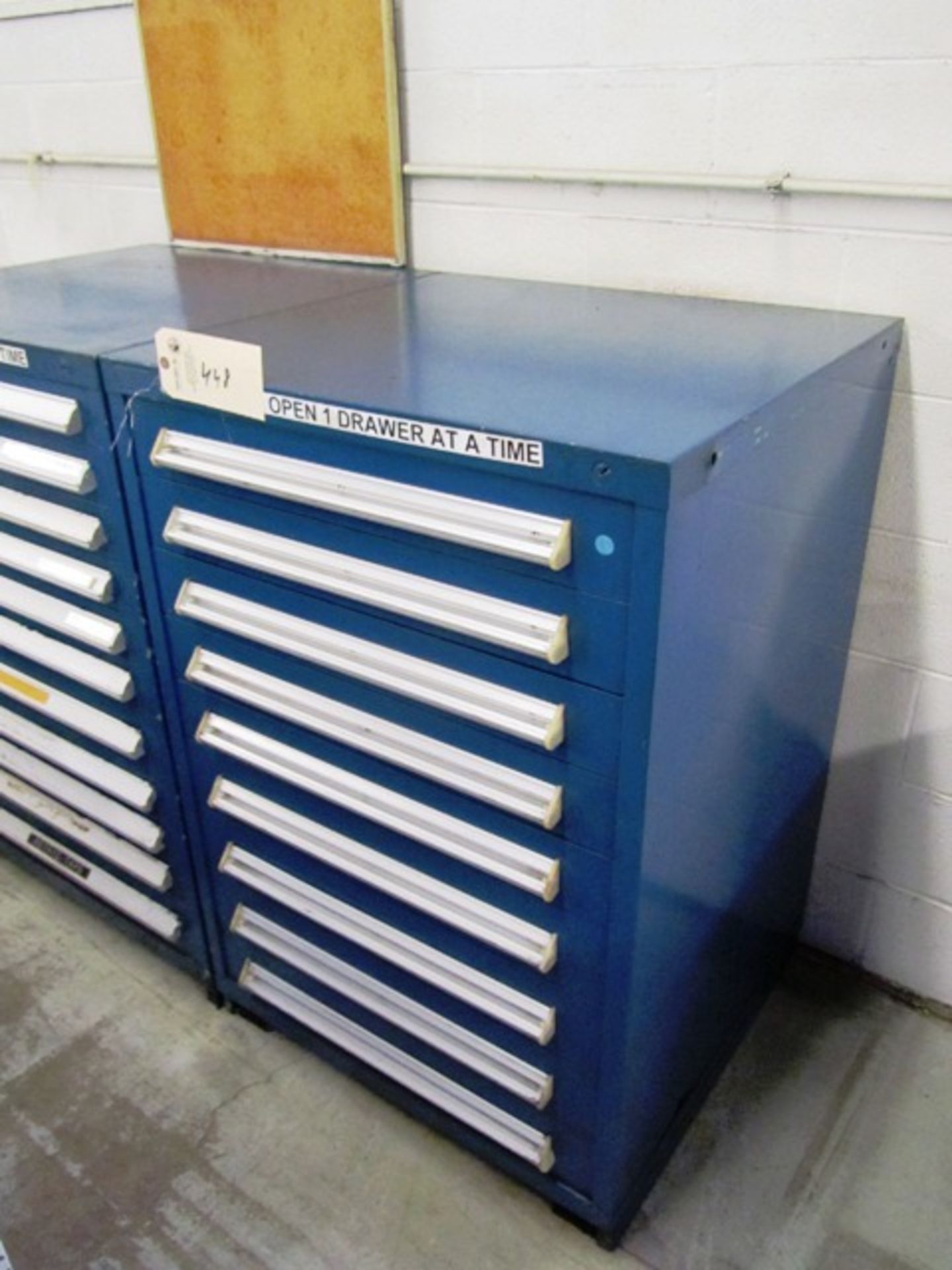 9 Drawer Lista Type Tool Cabinet