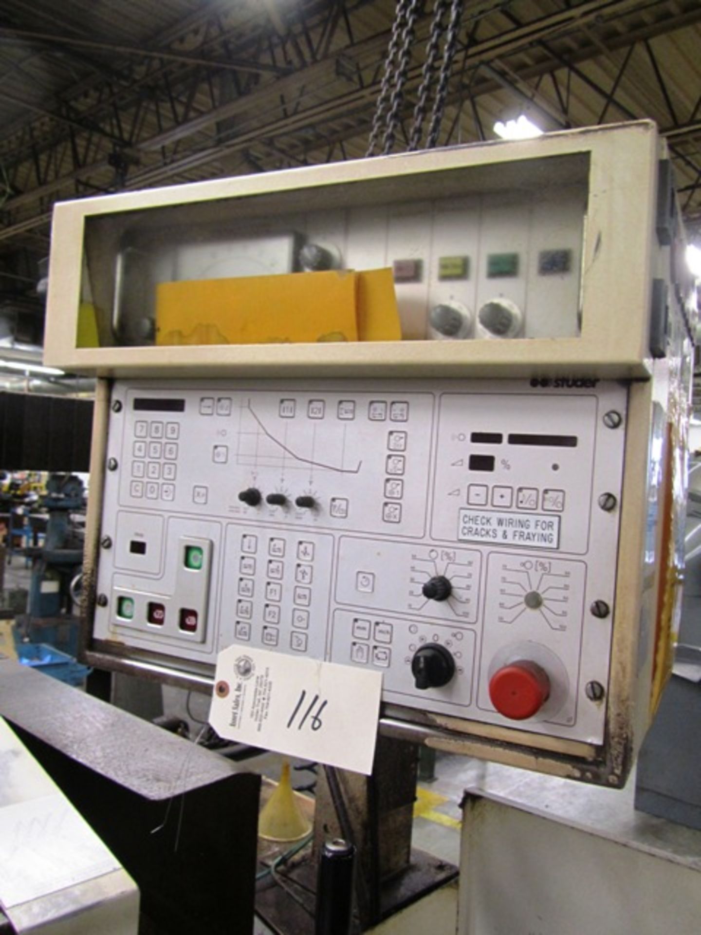 Studer S40-2 14'' x 36'' CNC Cylindrical Grinder with Controls, Coolant, sn:4173-24 - Image 2 of 3