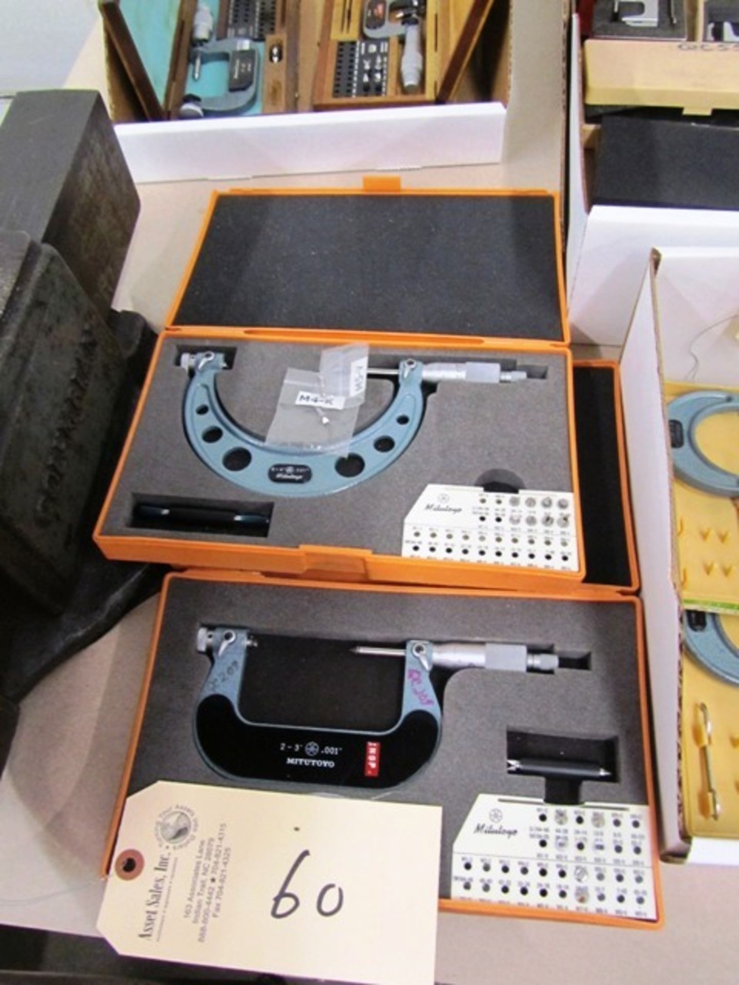 (2) Mitutoyo Thread Micrometers