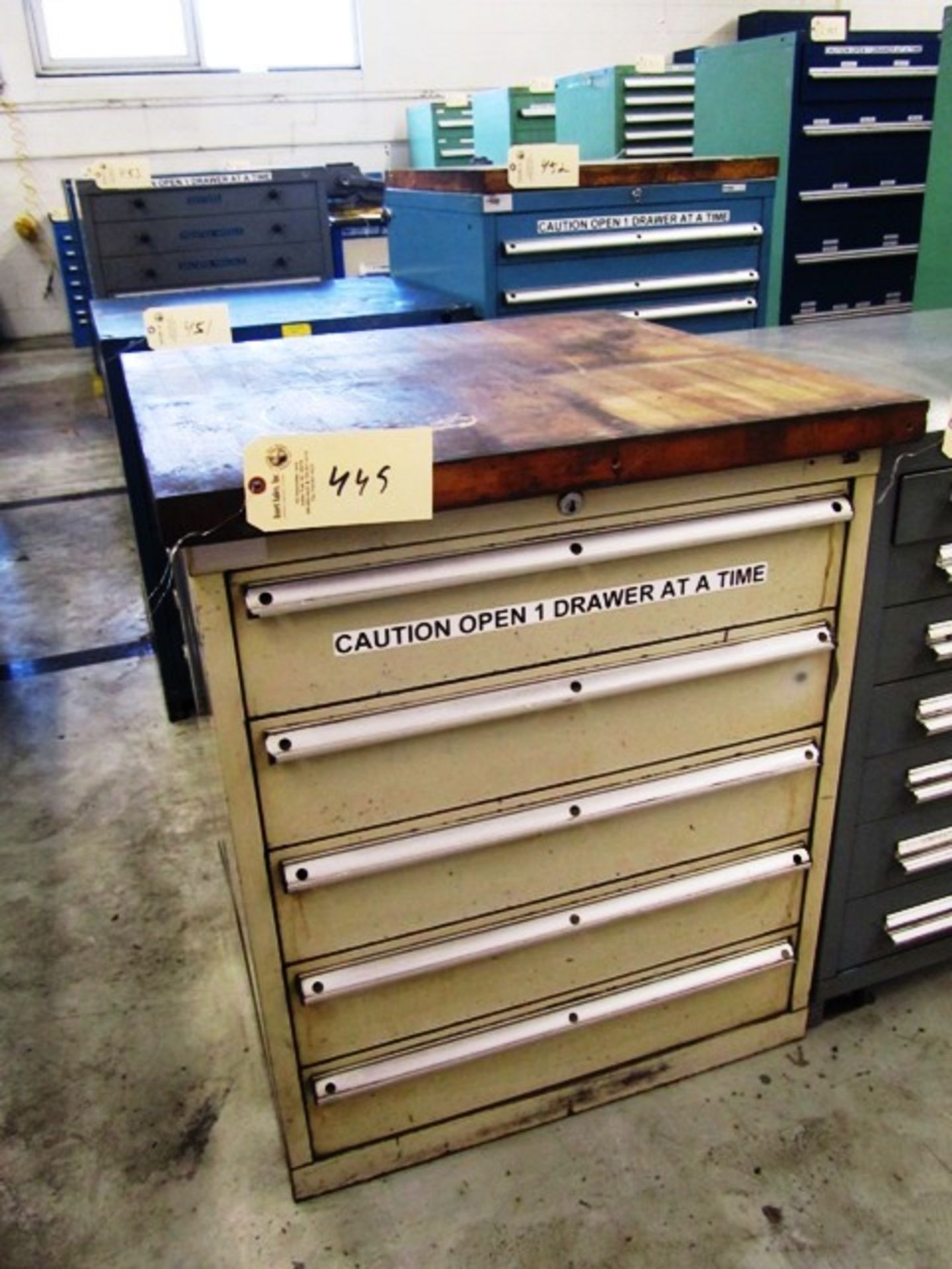 5 Drawer Lista Type Tool Cabinet