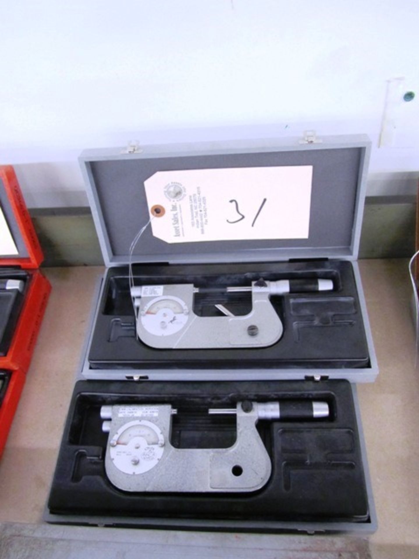 (2) Etalon Micrometers