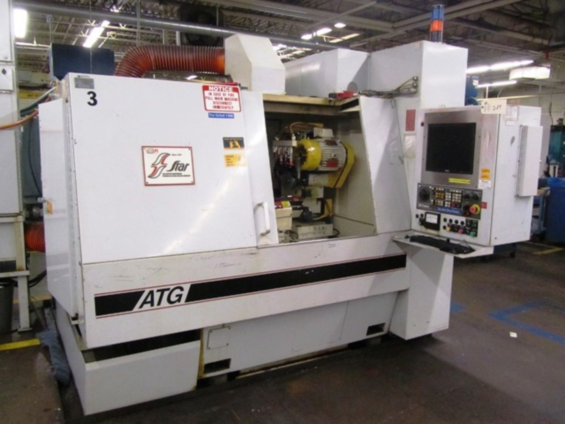 Star Model ATG-6AC 6 Axis (Approx.) CNC Tool & Cutter Grinder with Full Enclosure, Fanuc 15M CNC