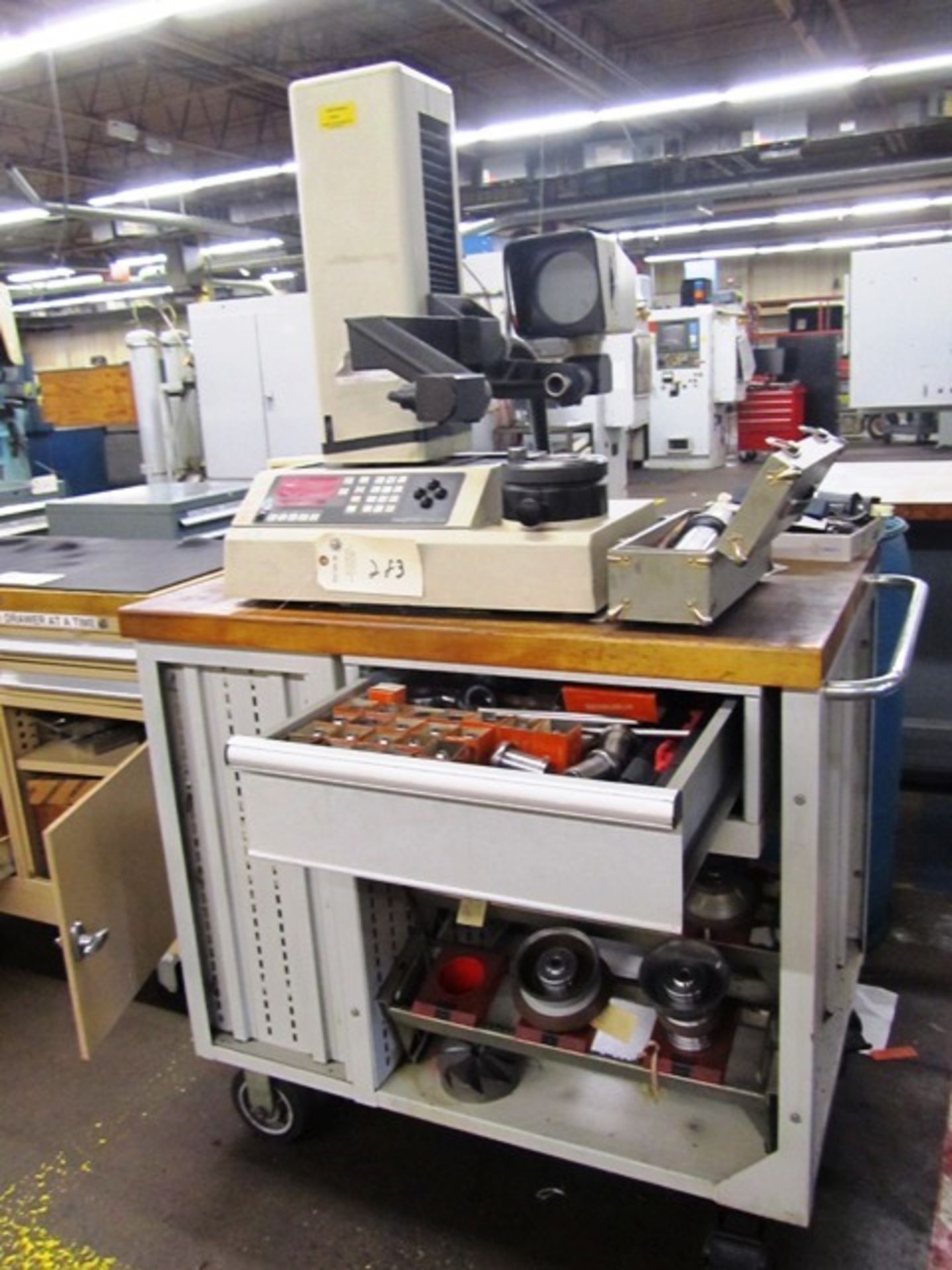 Parsetter TMM 900 Tool Presetter with (2) Carts & Diamond Wheels (for Walter Grinder) *Lot Closes at - Image 2 of 4