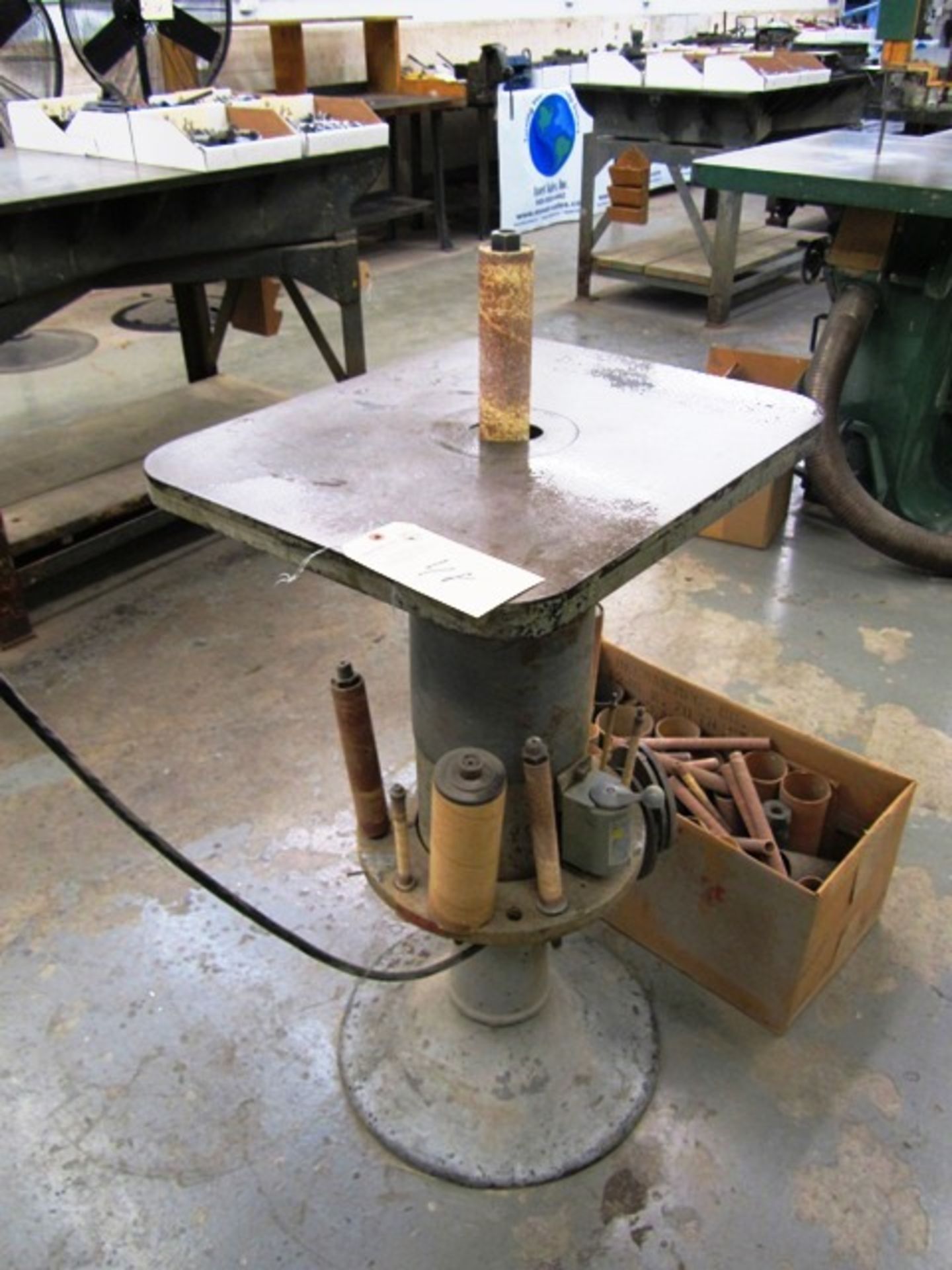 State & Diver Type Oscillating Spindle Sander