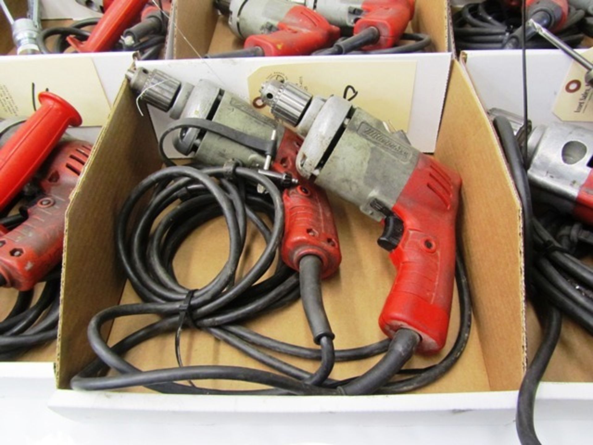 (2) Milwaukee Electric Hand Drills