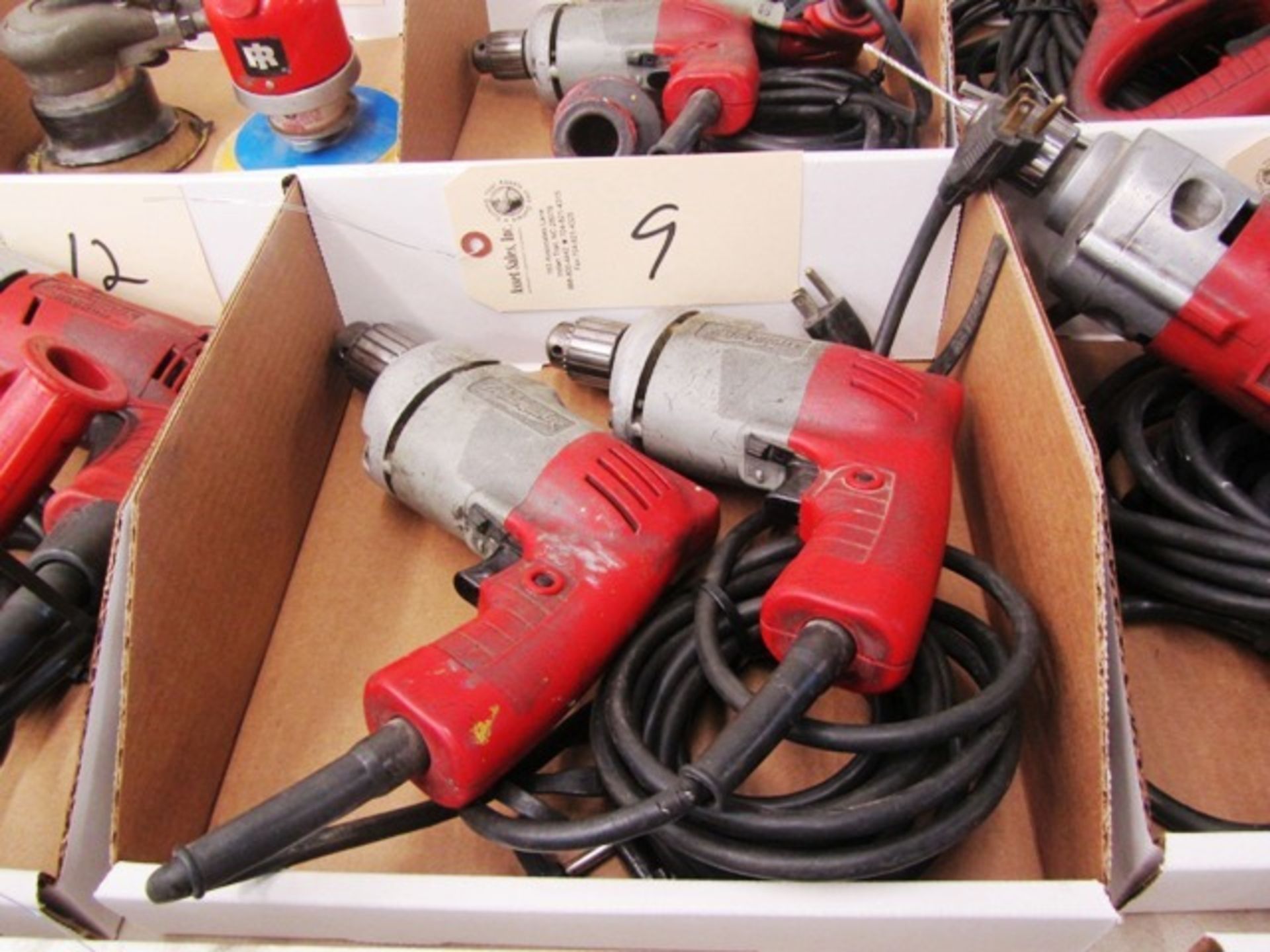 (2) Milwaukee Electric Hand Drills