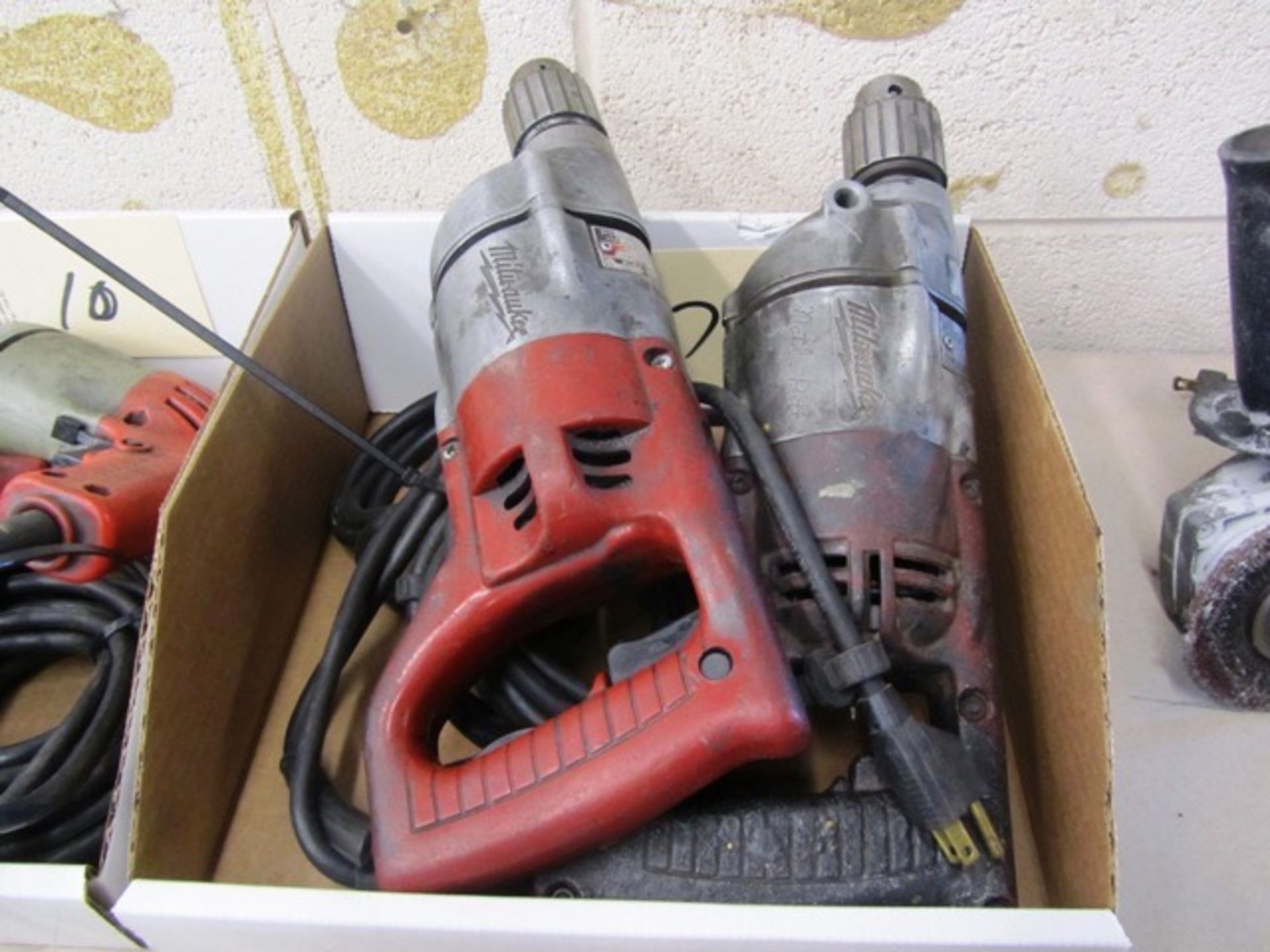 (2) Milwaukee Electric Hand Drills