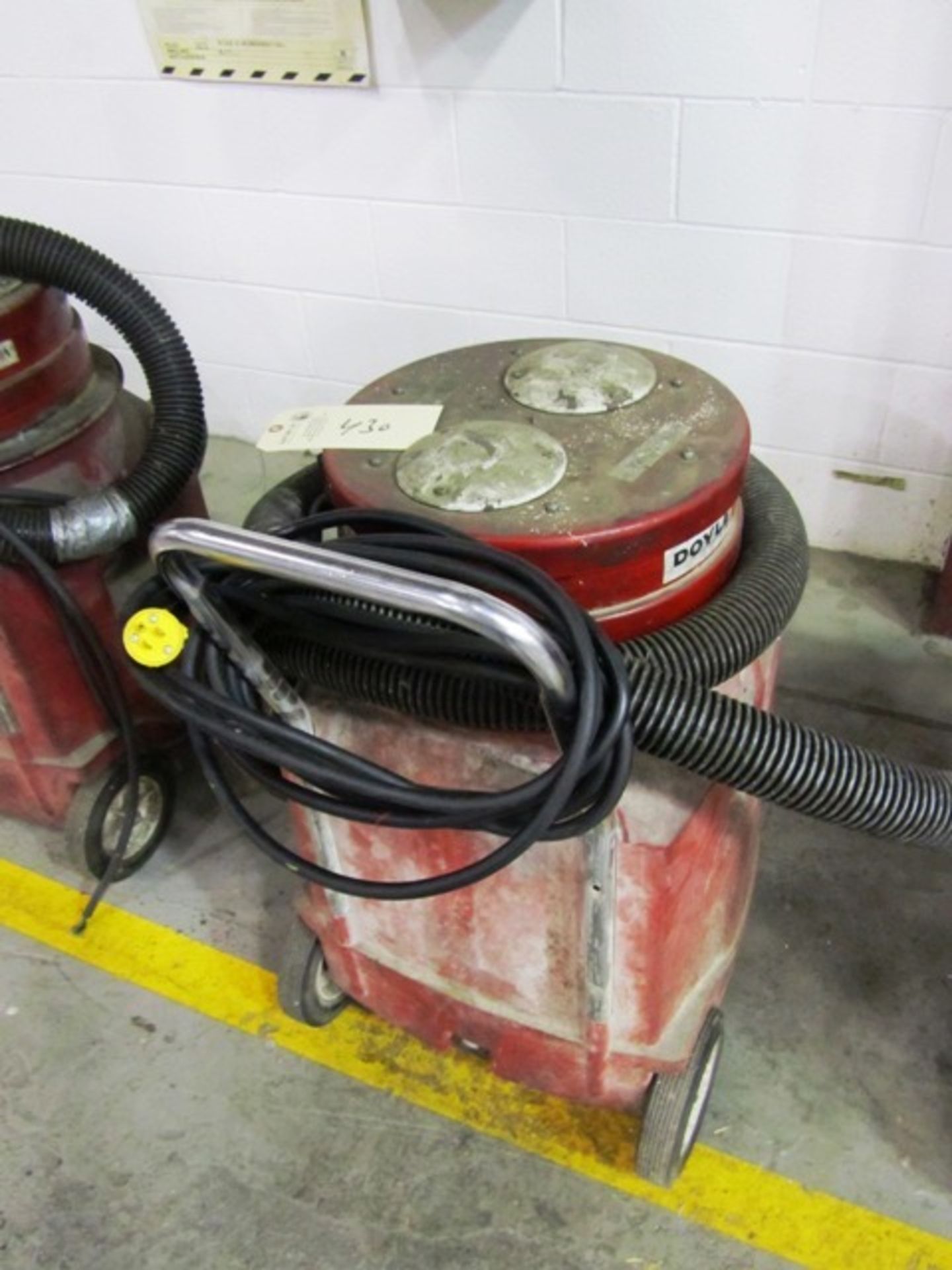 Doyle Model 78 Portable Dry Vac