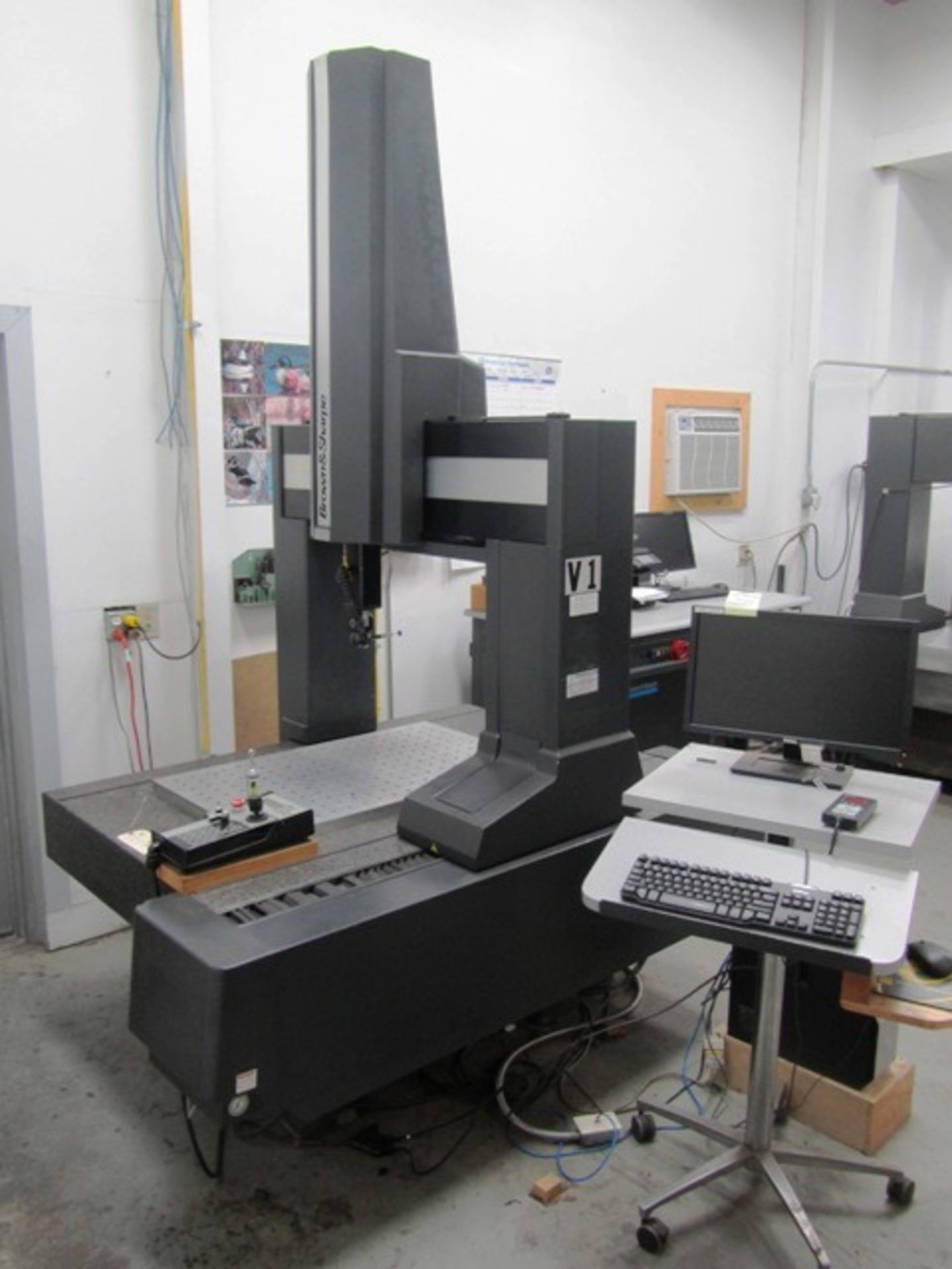 Brown & Sharpe Model Xcel 7-10-7 CNC Coordinate Measuring Machine with Renishaw PH9 Probe, Remote