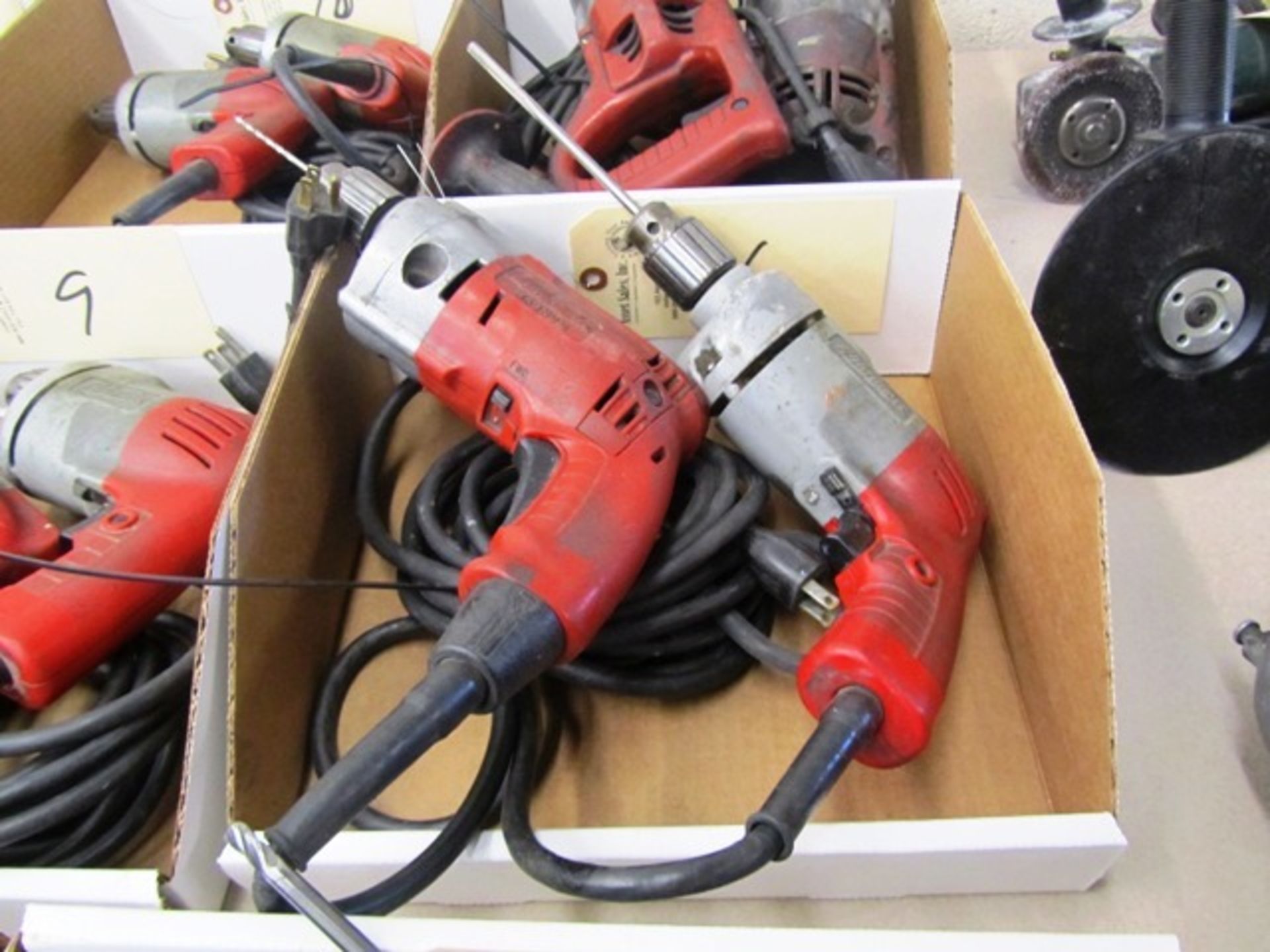 (2) Milwaukee Electric Hand Drills