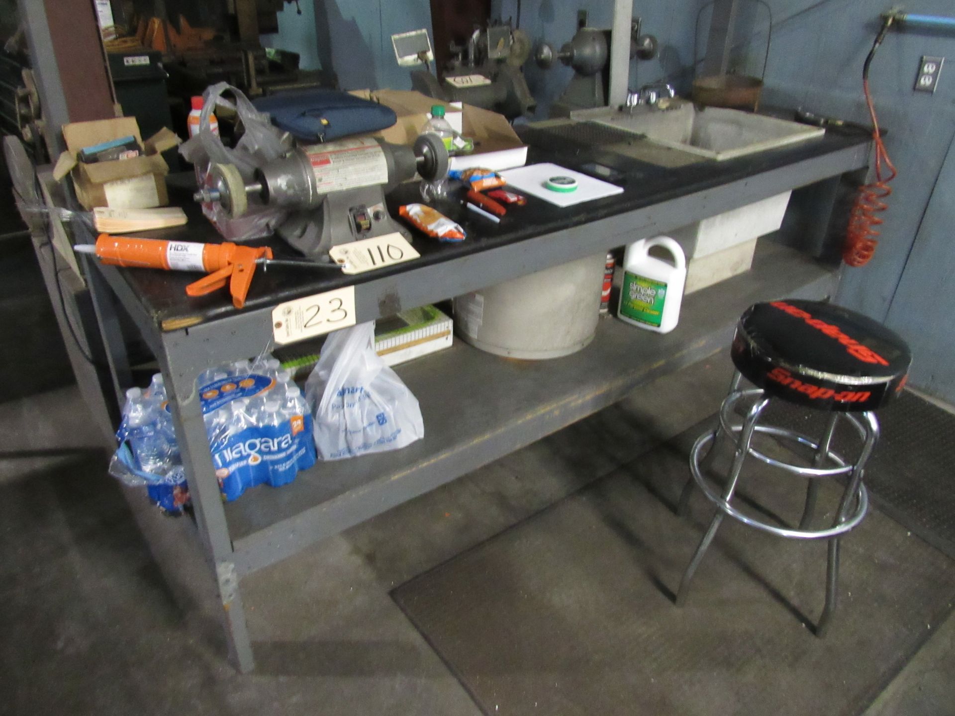 Workbench with Sink & A.D.Smith Water Heater