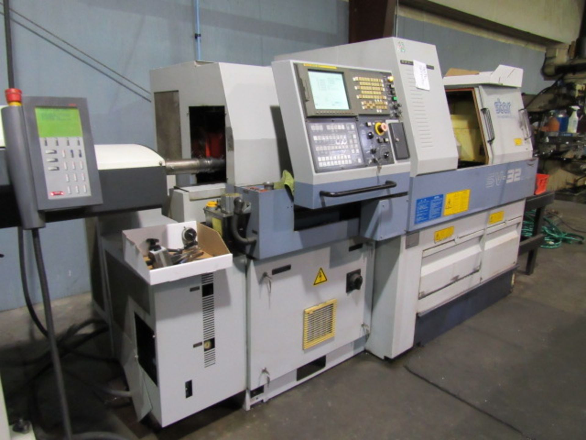 Star SV-32JII 7-Axis CNC Swiss Type Automatic Lathe with 1-1/4'' Max Machining Diameter, Main & - Image 5 of 6