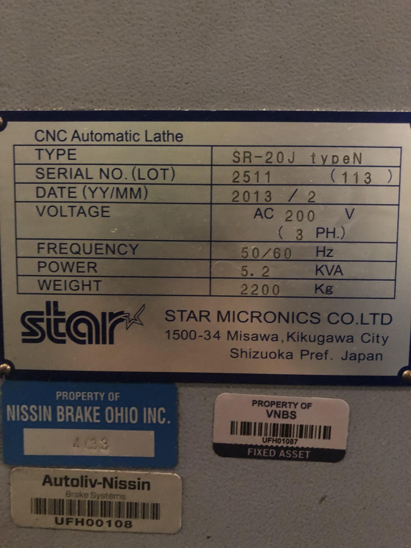 Star S-20J Type N CNC Swiss Screw Machine - Image 6 of 6