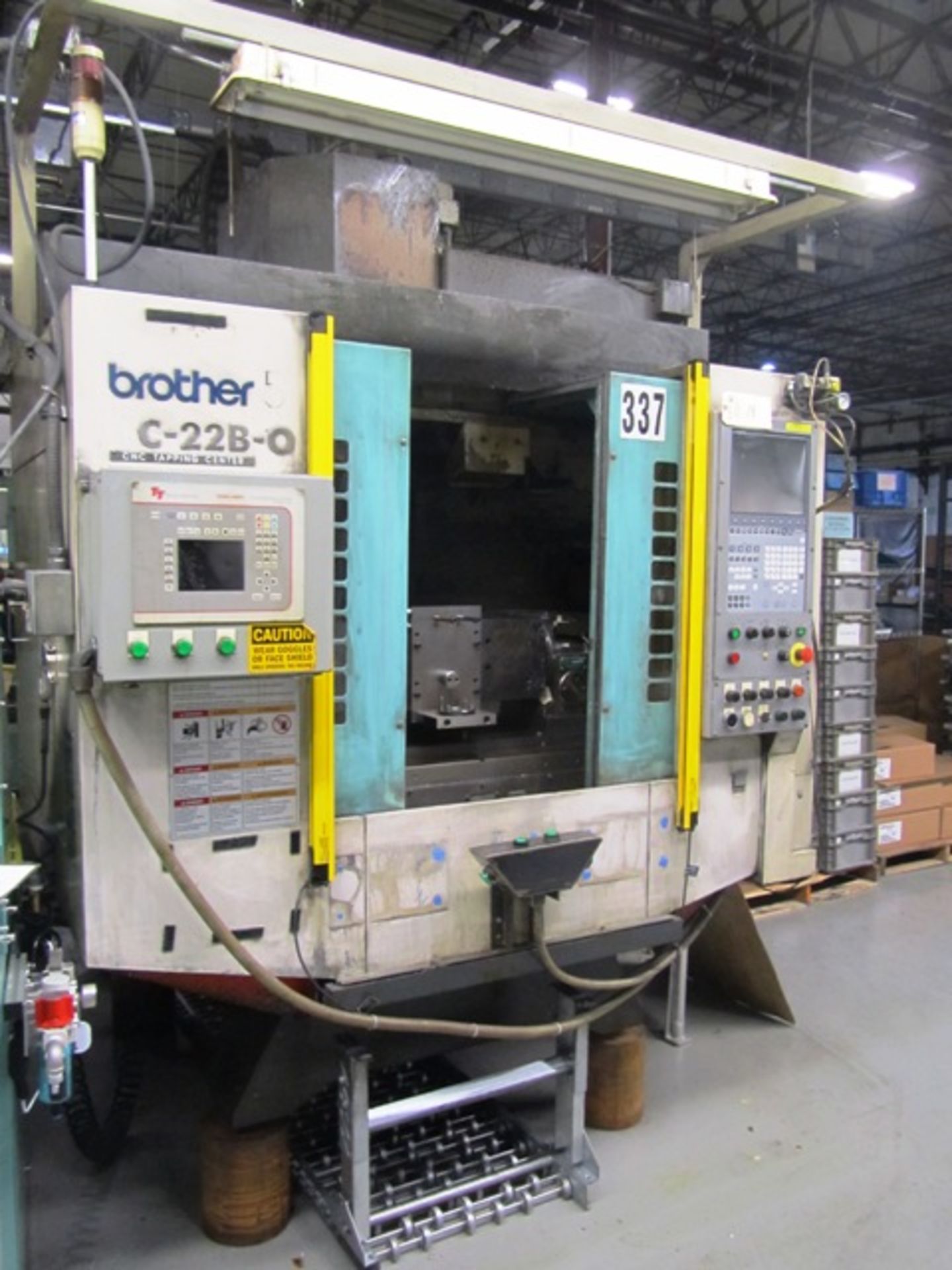 Brother TC22B-0 4-Axis CNC Tapping & Machining Center - Image 4 of 4