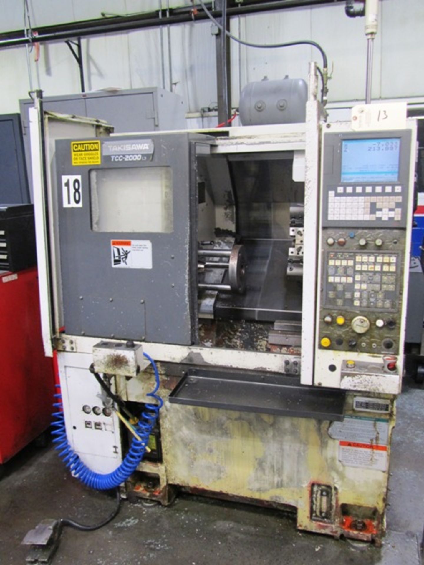 Takisawa TCC-2000 L3 CNC Chucker - Image 4 of 4