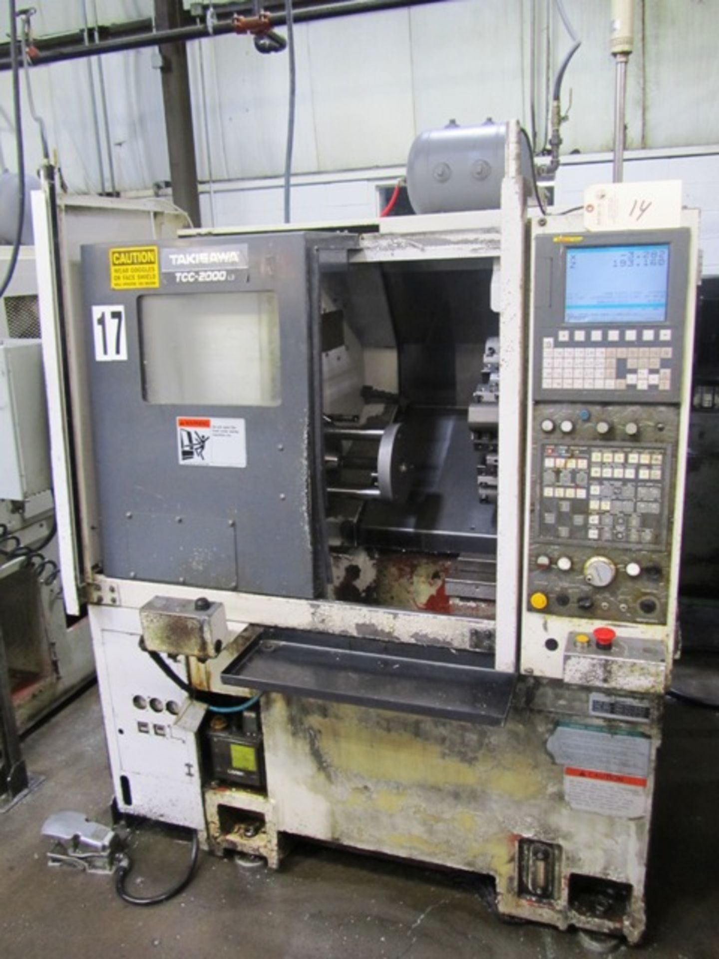 Takisawa TCC-2000 L3 CNC Chucker - Image 4 of 4