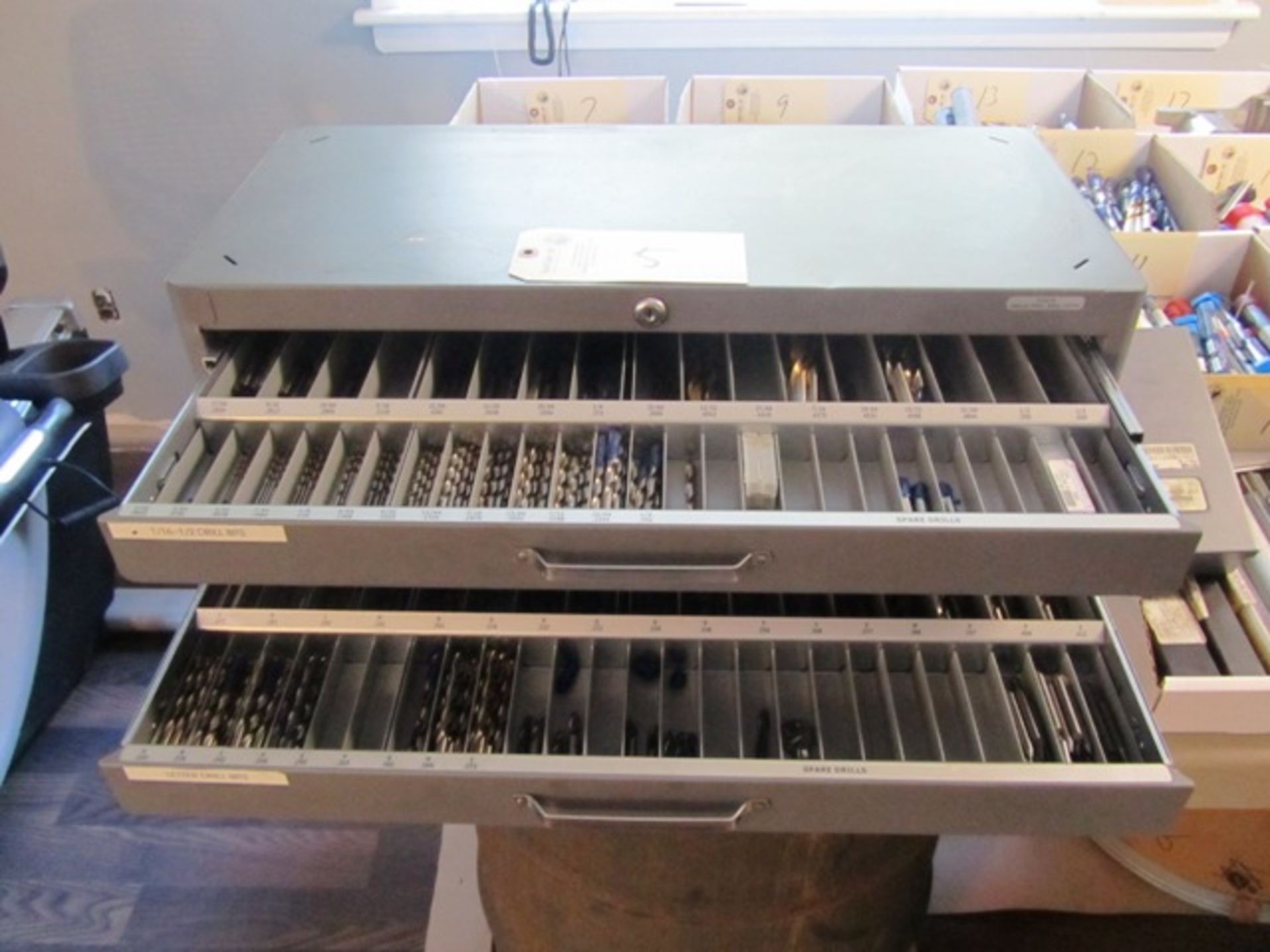 Huot 4 Drawer Index Box with Drills