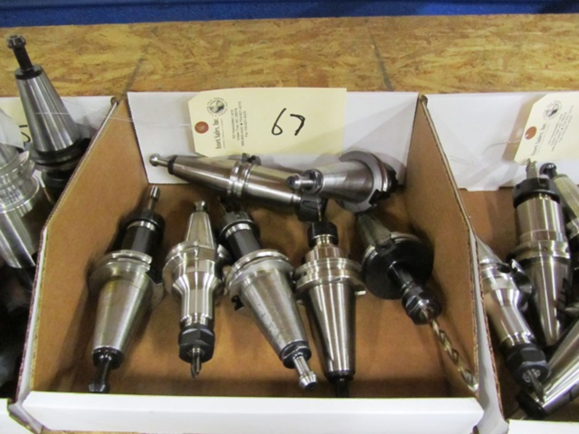 (7) CAT 40 Taper Tool Holders