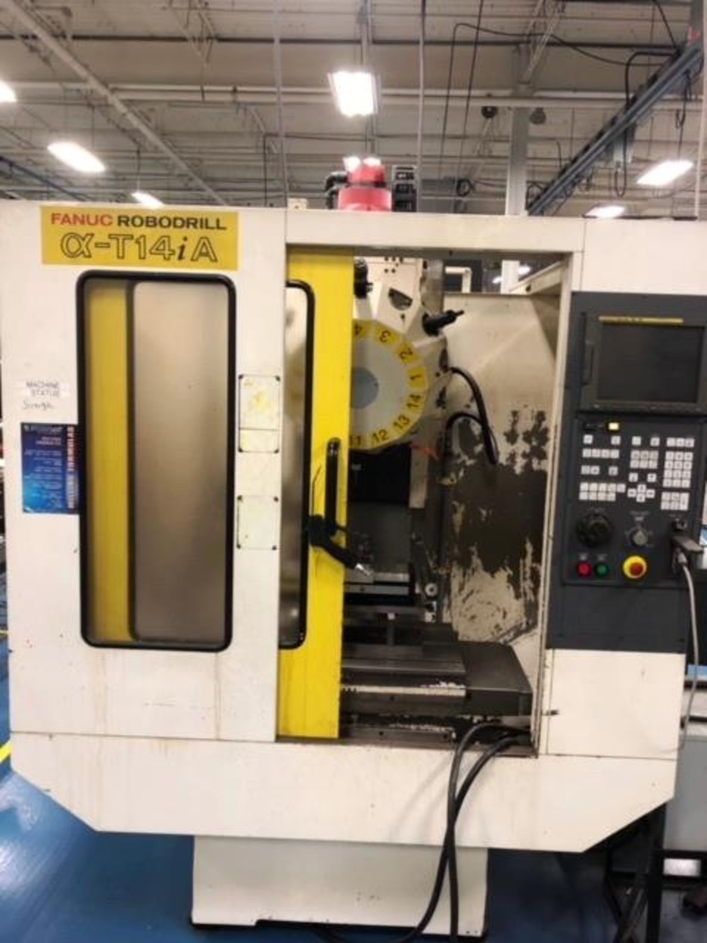 Fanuc Robodrill T14iA 3-Axis CNC Drill & Tap Center - Image 3 of 3