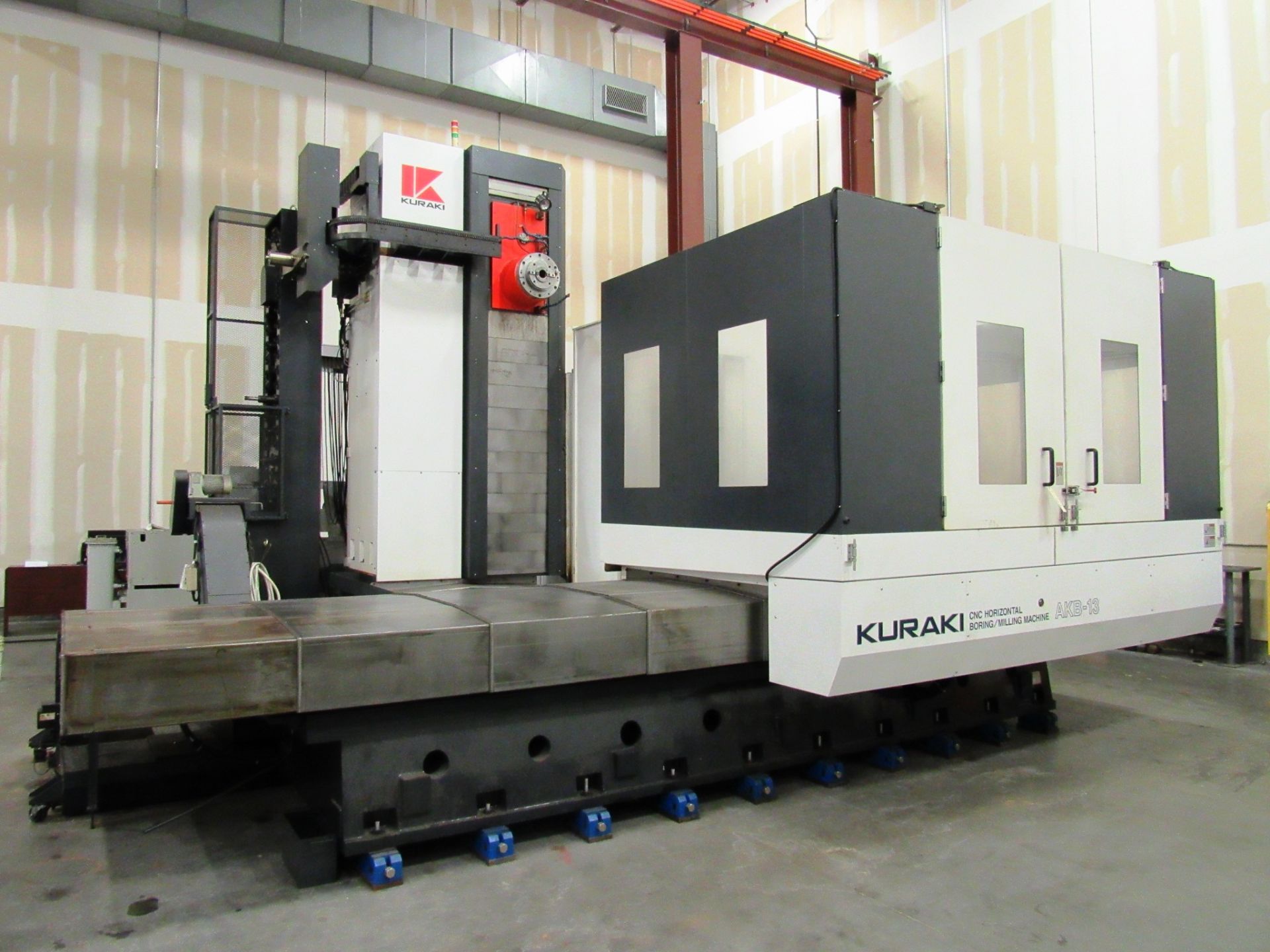 Kuraki AKB-13 4-Axis CNC Table Type Horizontal Boring Mill