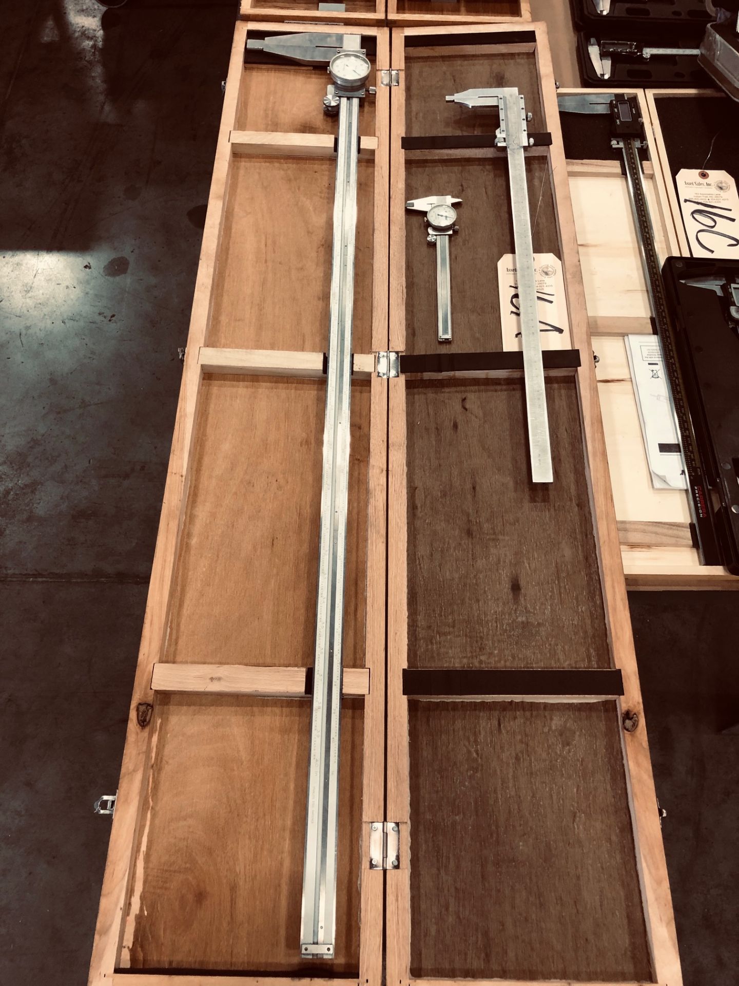 40", 24" & 6" Vernier Calipers