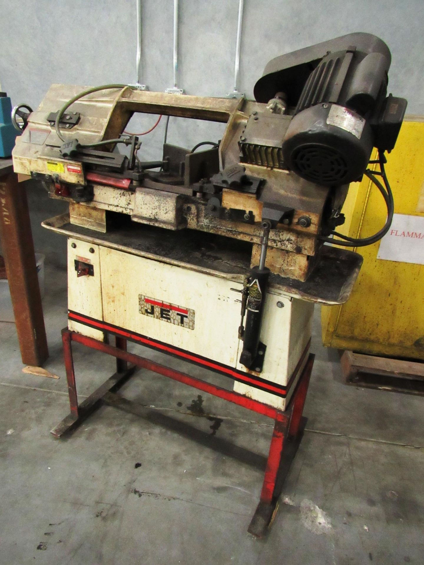 Jet Model J-3410 7'' x12'' Horizontal Bandsaw, sn:111287