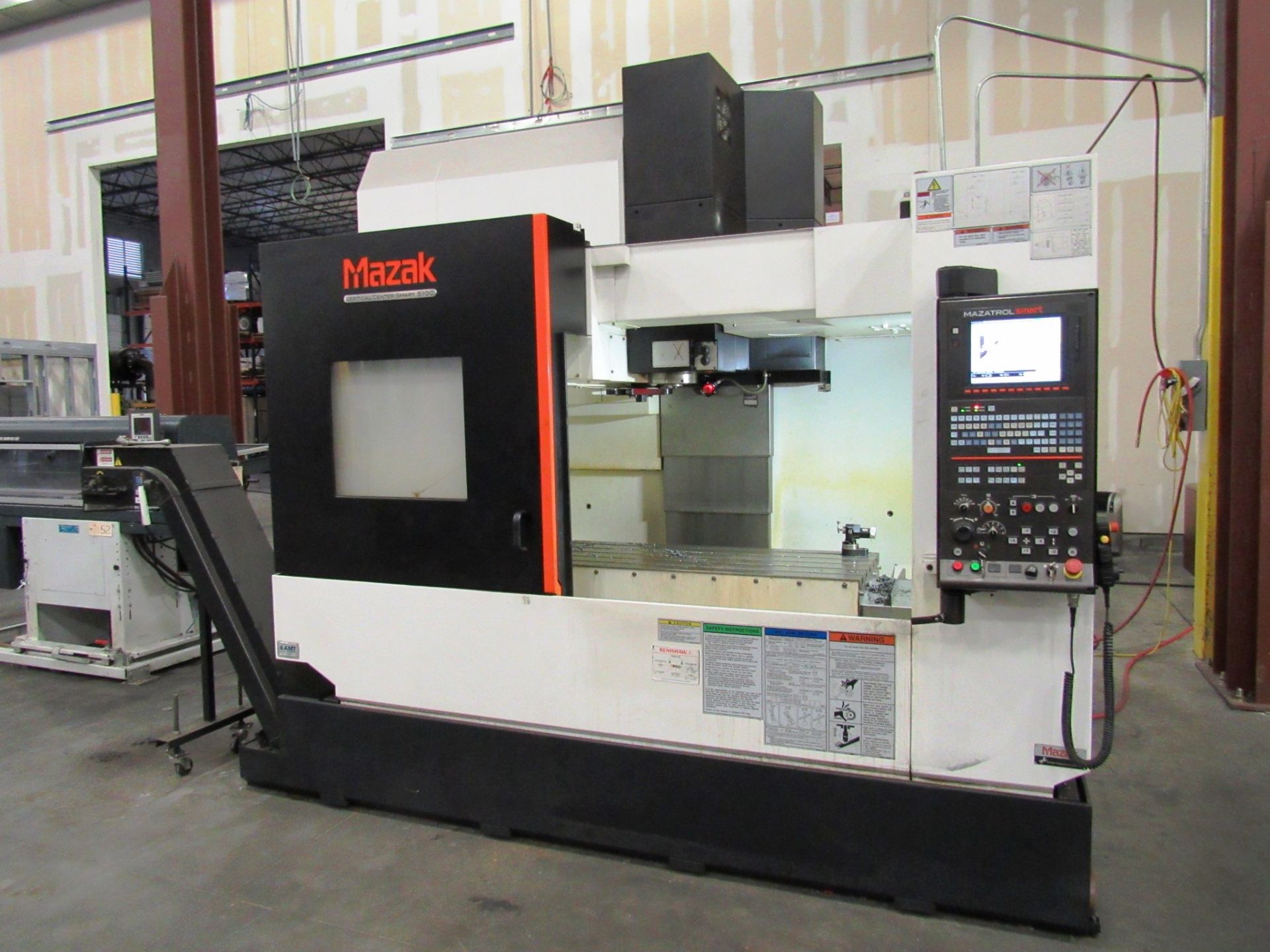 Mazak Smart 510C Vertical Machining Center with 51.1'' x 21.6'' Table, 41.34'' X-Axis, 20.87'' Y-