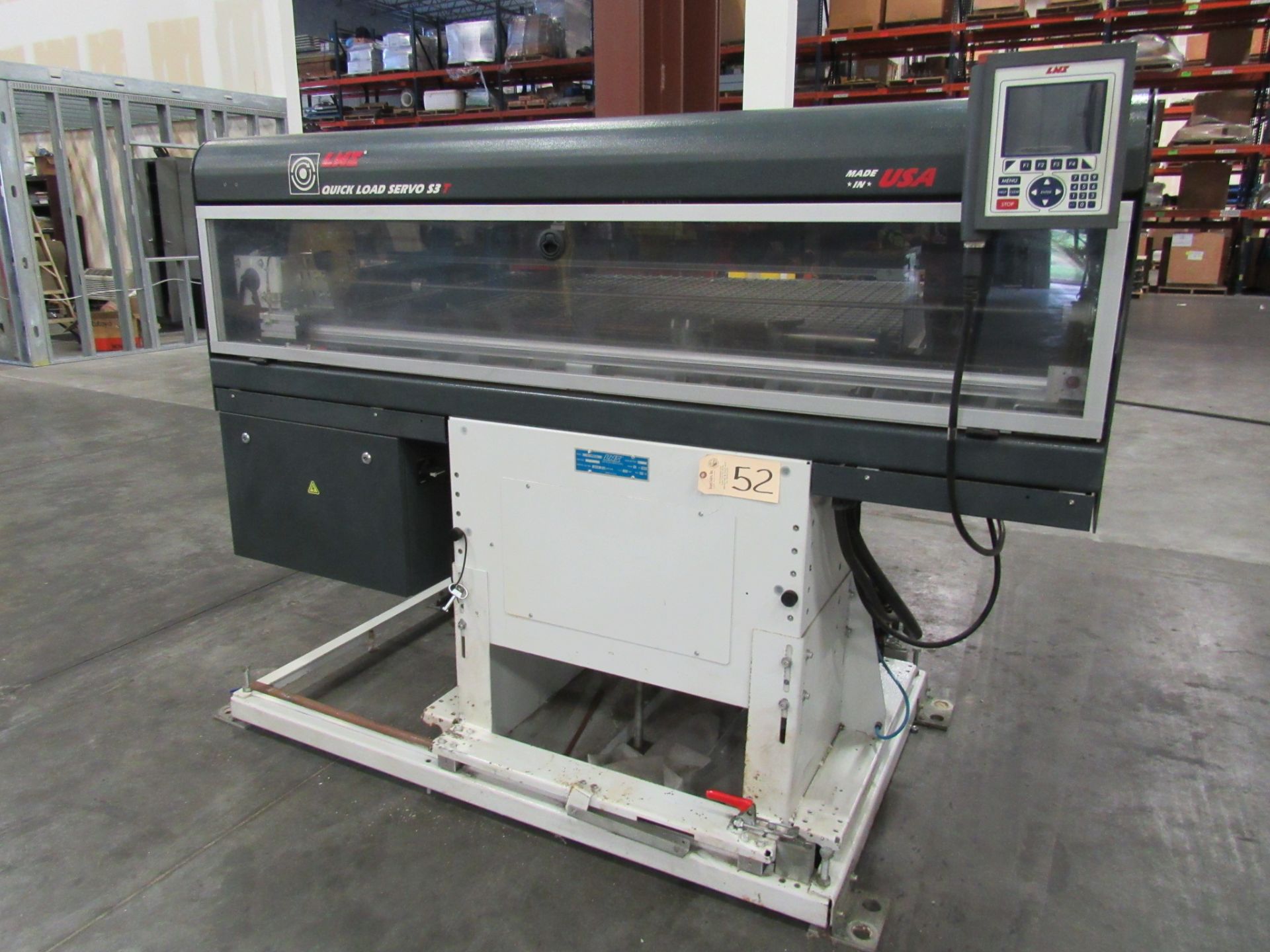 LNS Quick Load Servo S3T Magazine Bar Feeder with LNS Readout, sn:18002100325 - Image 2 of 6