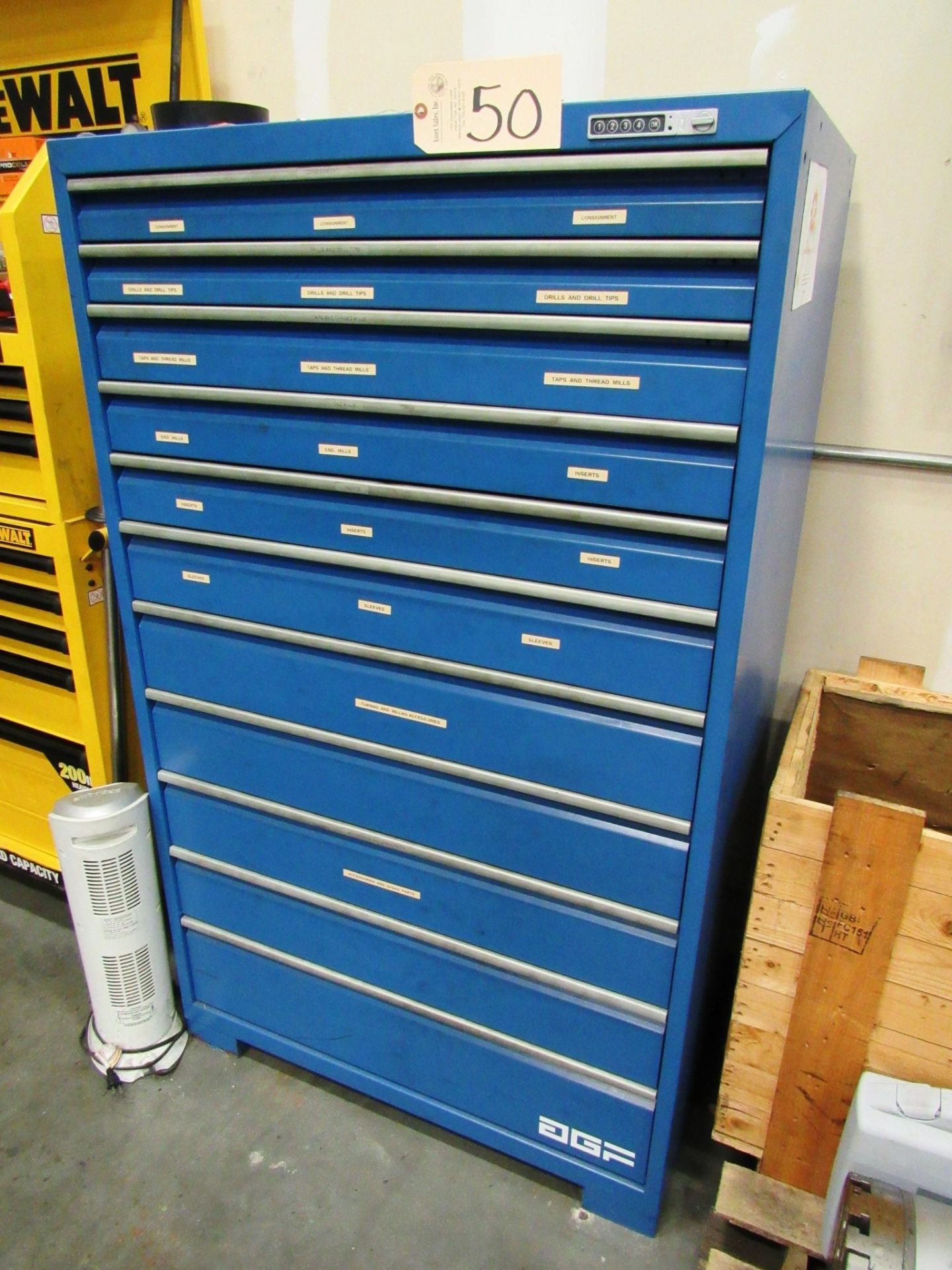 11 Drawer Lista Type Tool Cabinet