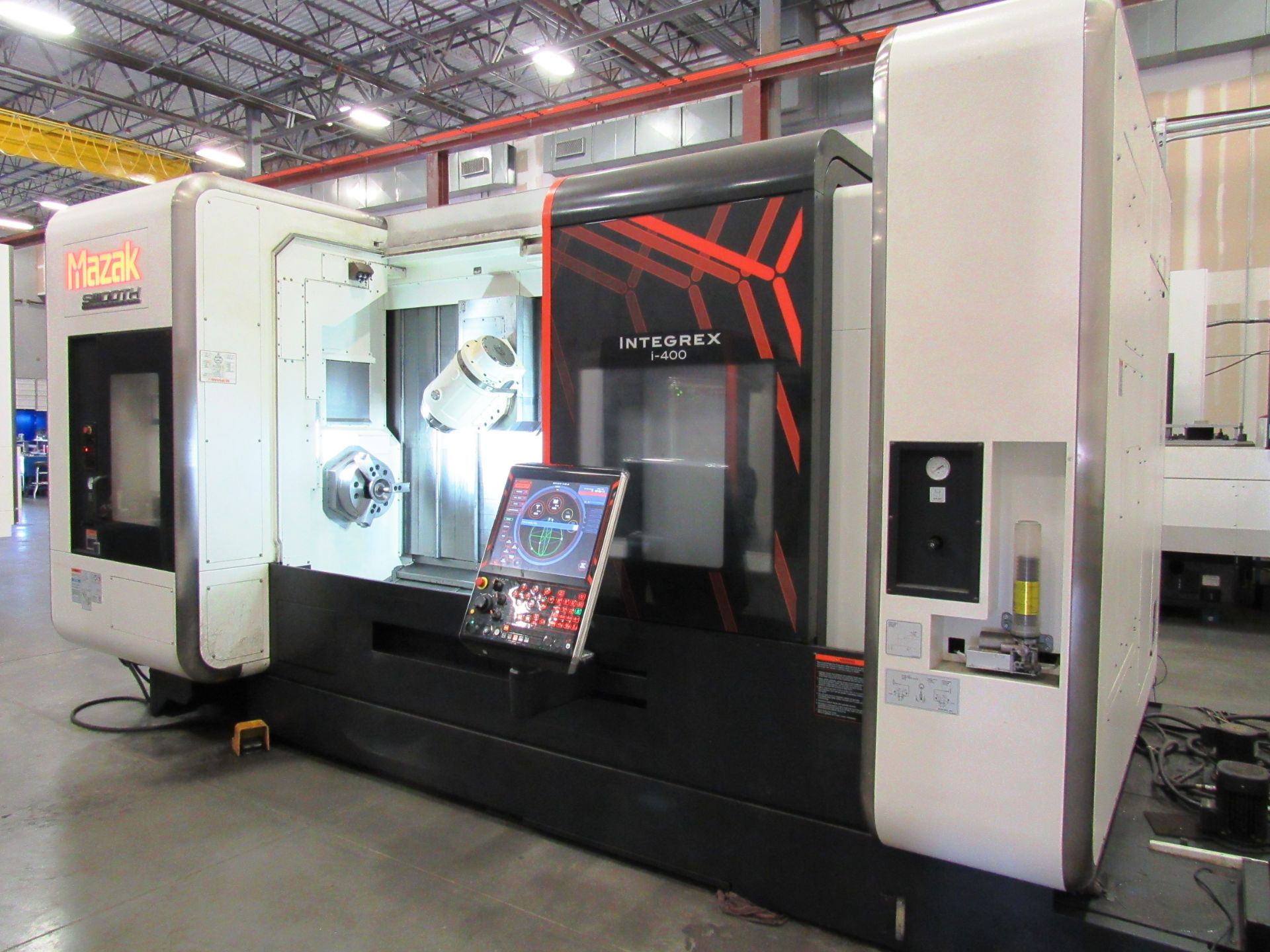 Mazak Integrex i400 5-Axis Multi-Tasking CNC Lathe with 25.9'' Swing, 24.21'' X-Axis, 10.24'' Y-