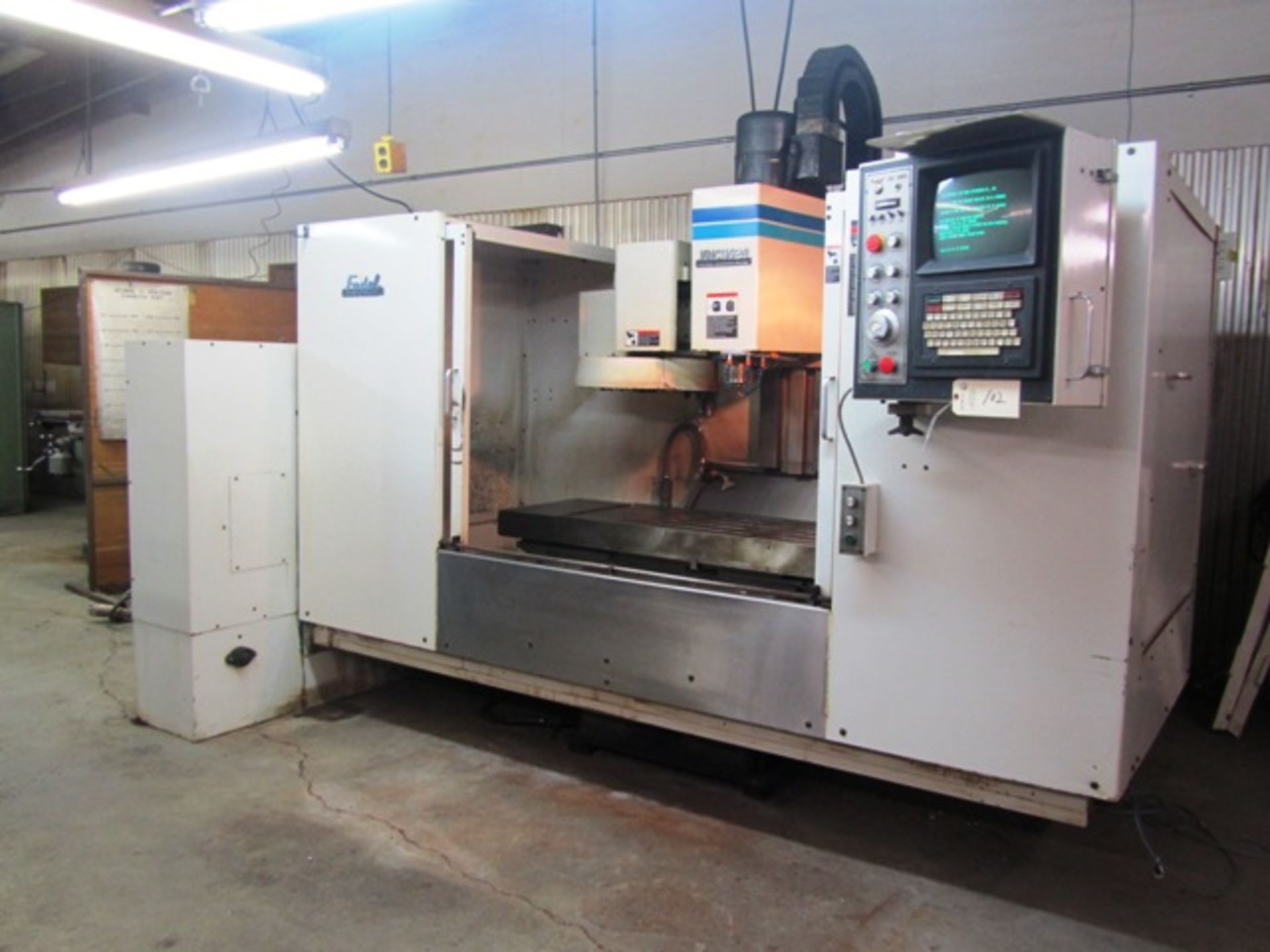 Fadal 4020 4-Axis CNC Vertical Machining Center with 48'' x 20'' Table, #40 Taper Spindle, 40'' X- - Image 3 of 4