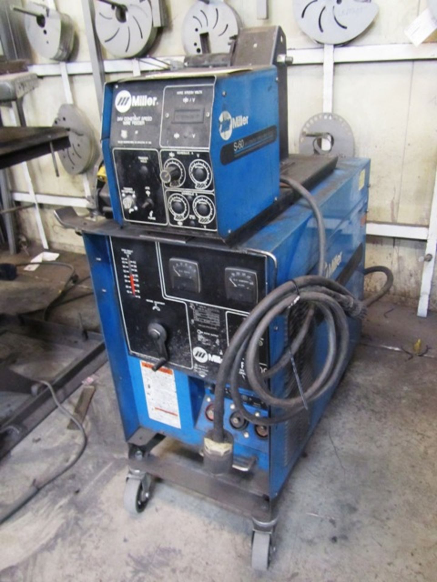 Miller CP-300 Portable Mig Welder with Miller S-60 24V Constant Speed Wire Feeder (may need repair)