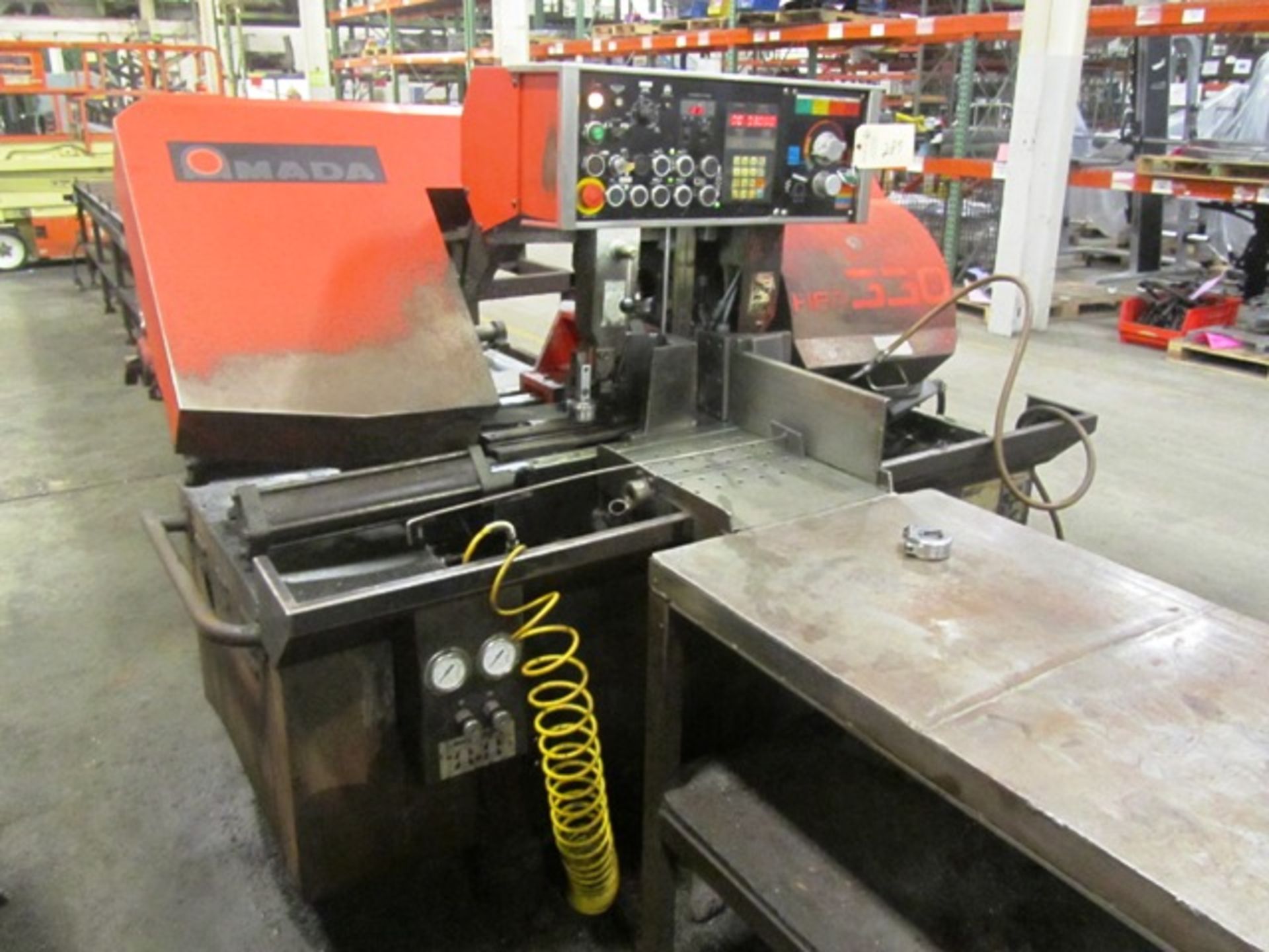 Amada HFA330 Automatic Horizontal Bandsaw with Bundling Attachment, 13'' x 13'' Capacity, Auto - Image 3 of 4