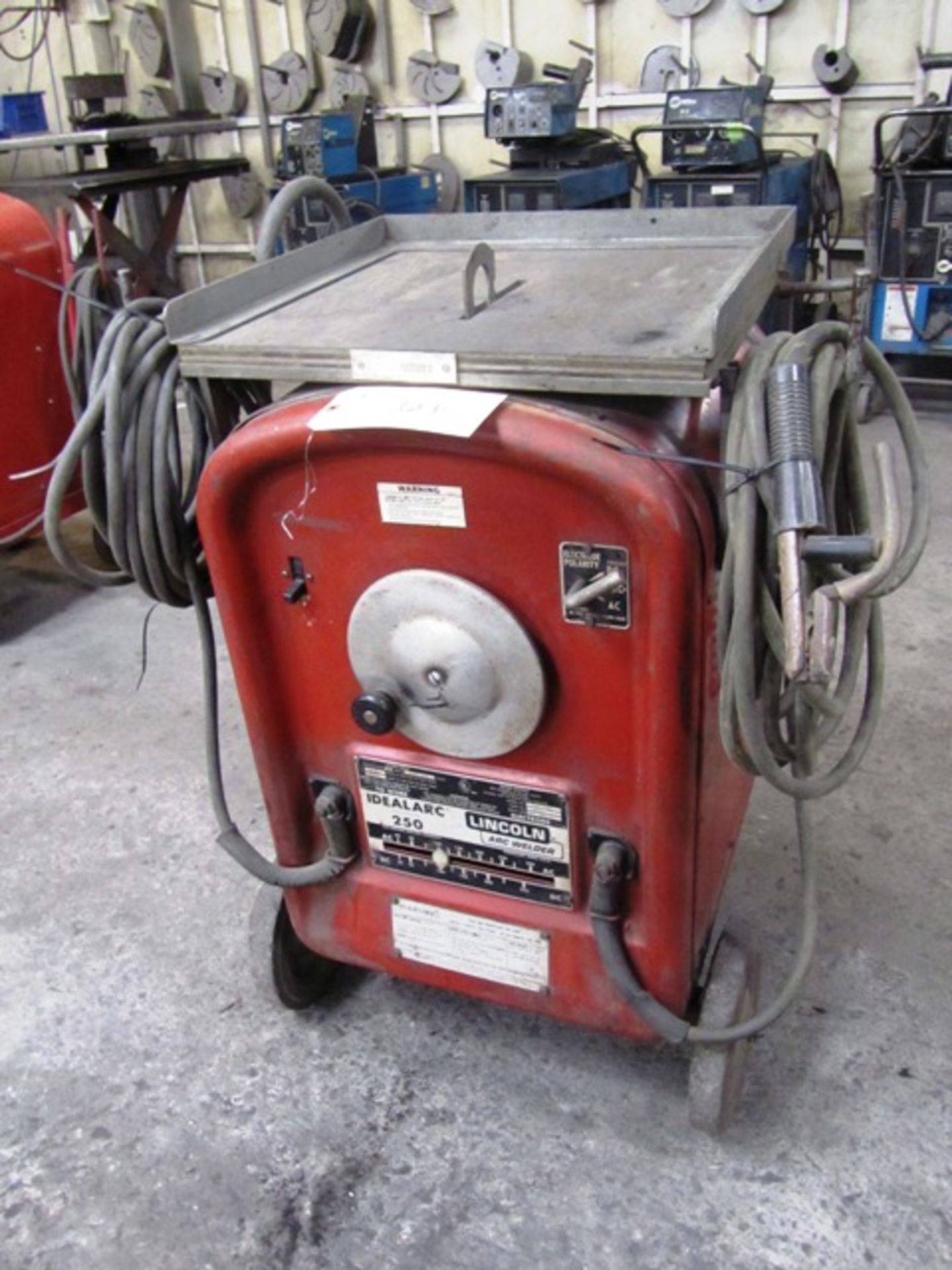 Lincoln Idealarc 250 Portable Arc Welder, sn:AC-506785