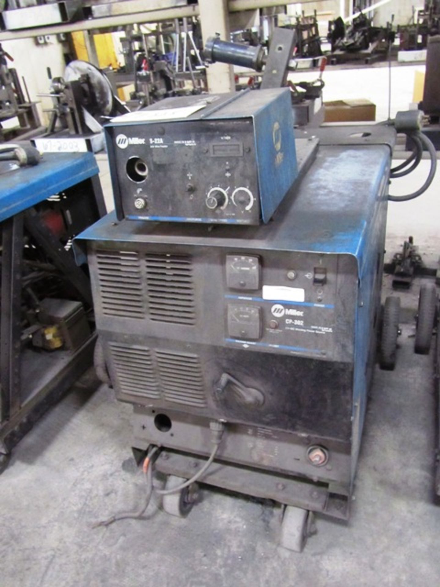 Miller CP-302 Portable Mig Welder with Miller S-22A Wire Feeder (may need repair)