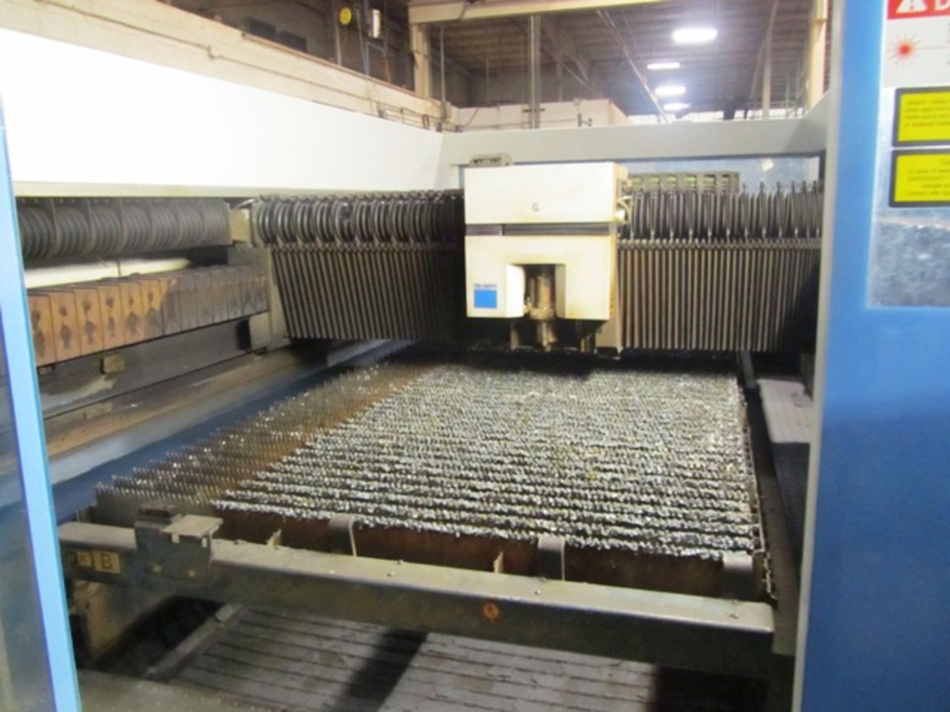 Trumpf Tru Laser 3030 / Tru Flow 4000 Watt CNC Laser Burning Machine with (2) 5' x 10' Pallets, Dust - Image 3 of 7