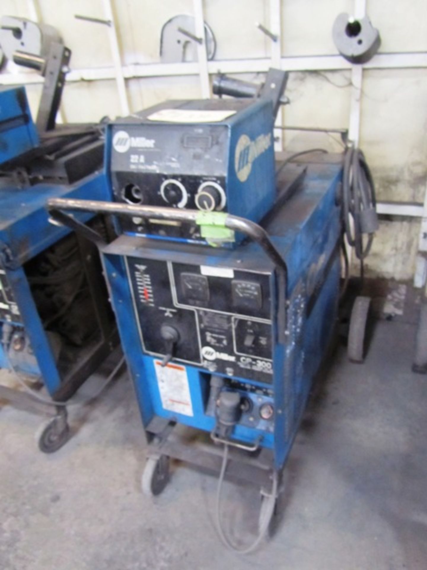 Miller CP-300 Portable Mig Welder with Miller S-22A 24V Wire Feeder (may need repair)