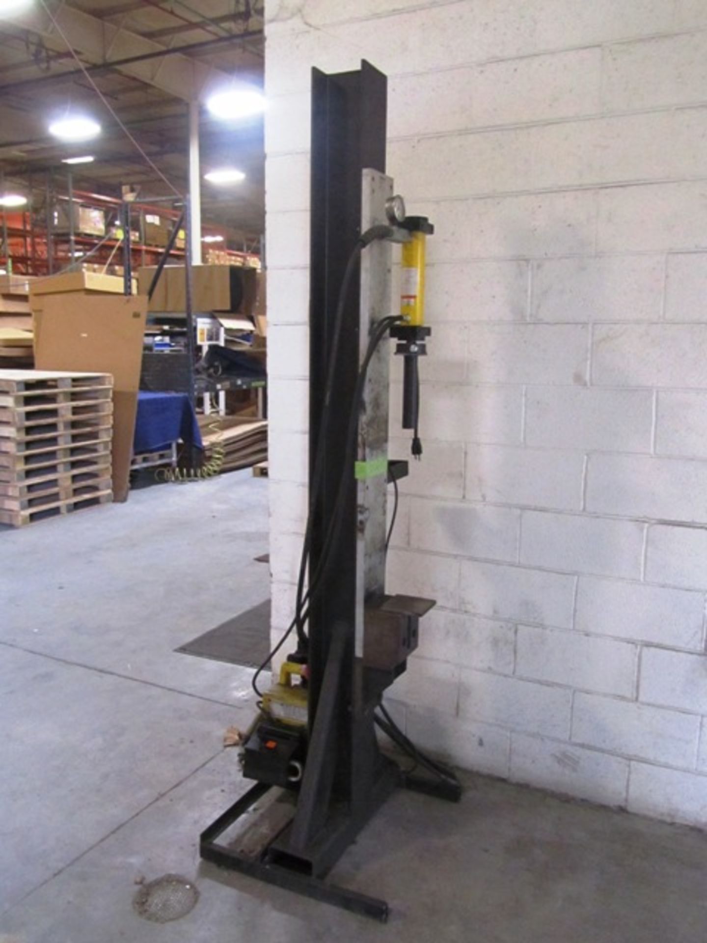 Vertical 9 Ton Hydraulic Press with Hydraulic Enerpac Unit