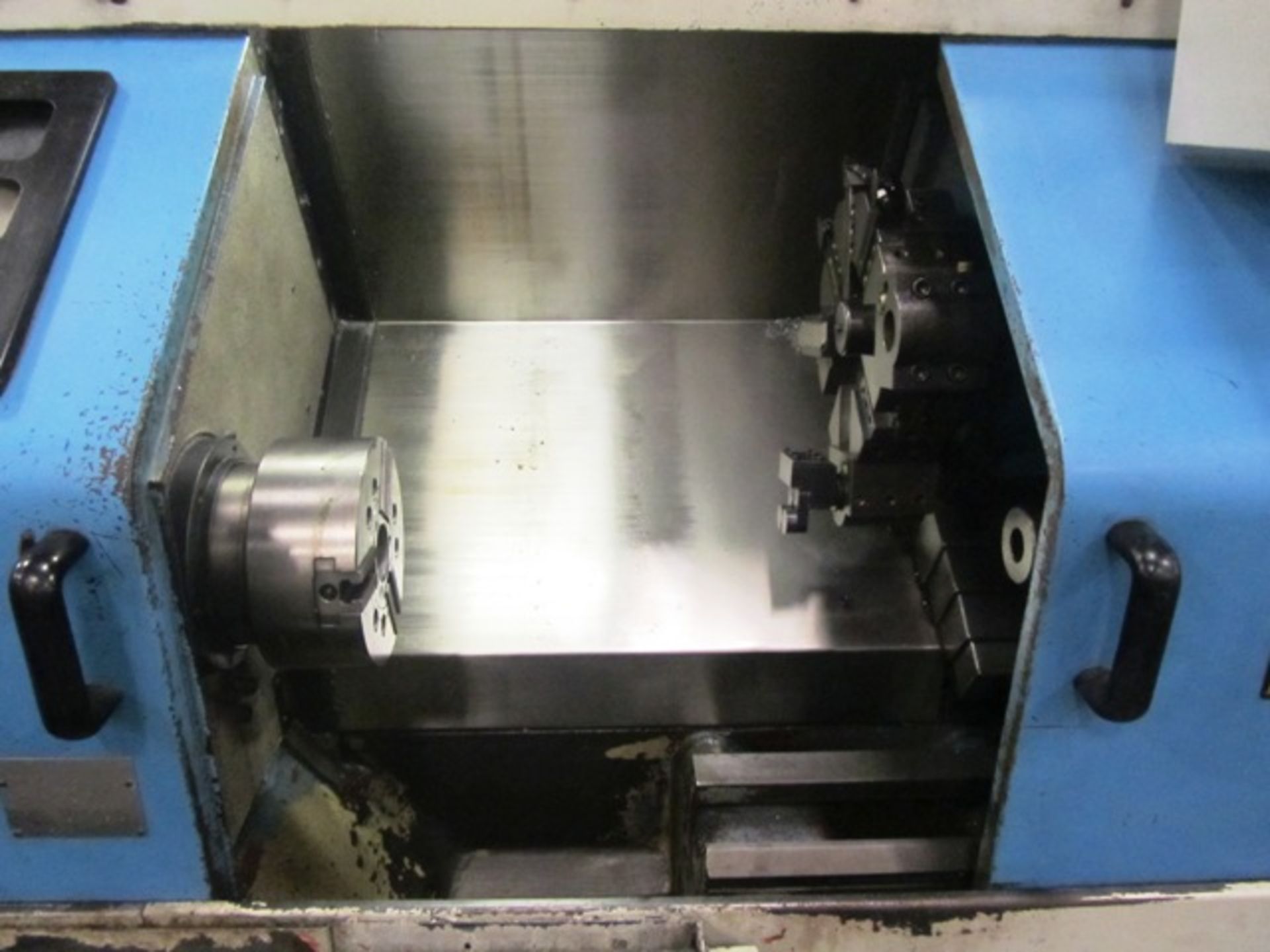 Supermax YCM-TC-2 2-Axis CNC Turning Center with 8'' 3-Jaw Hydraulic Chuck, Approx 24'' Max Distance - Image 4 of 4