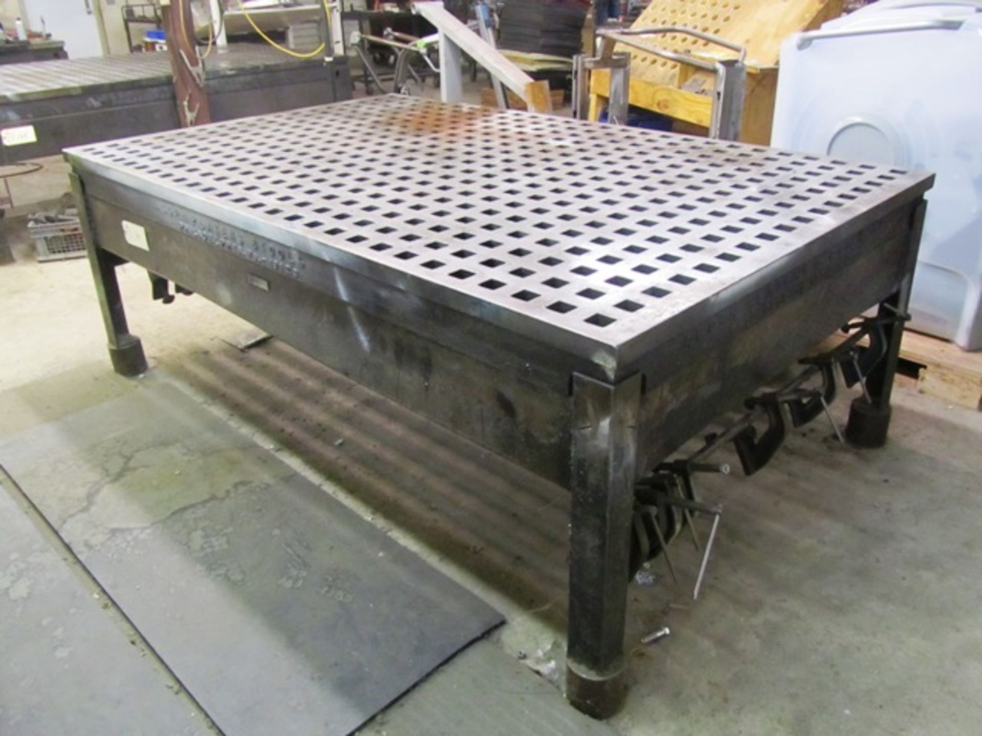 5' x 8' Acorn Welding Table with 1-3/4'' x 1-3/4'' Hole Capacity