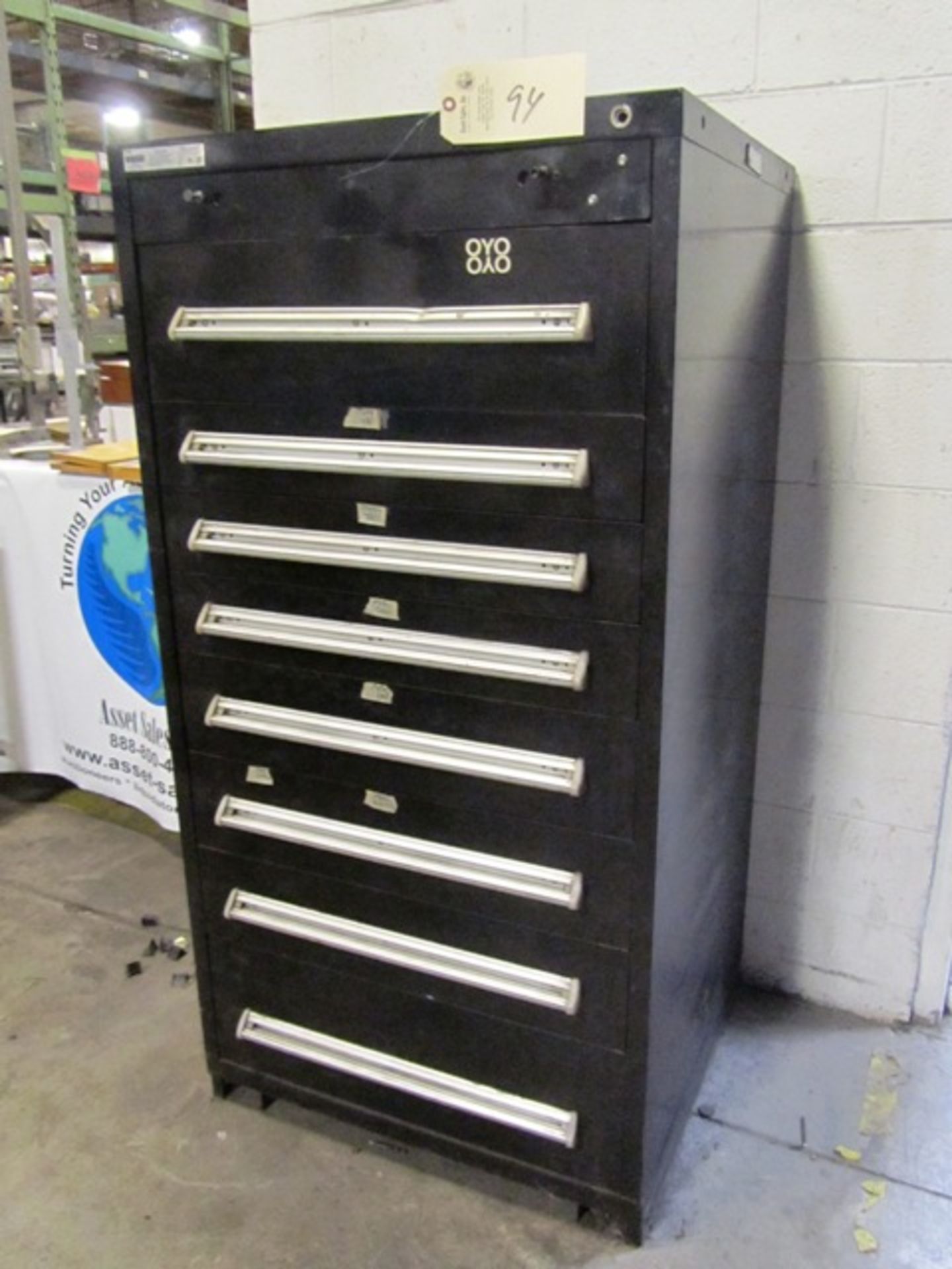 Vidmar 8 Drawer Vidmar Cabinet