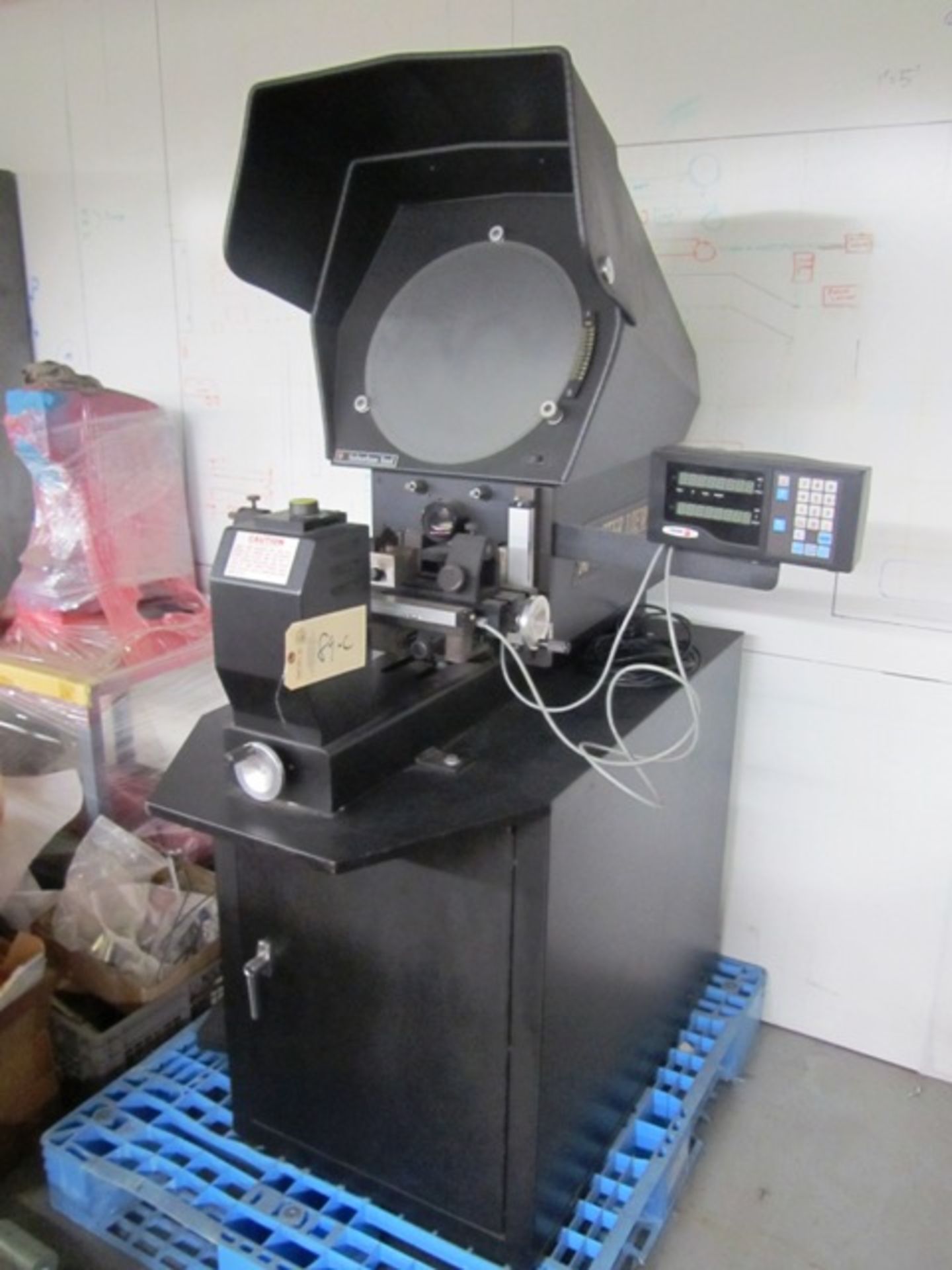 Suburban Tool Master-View Model MV14 14'' Optical Comparator with Fabor 3-Axis DRO, sn:31940305M