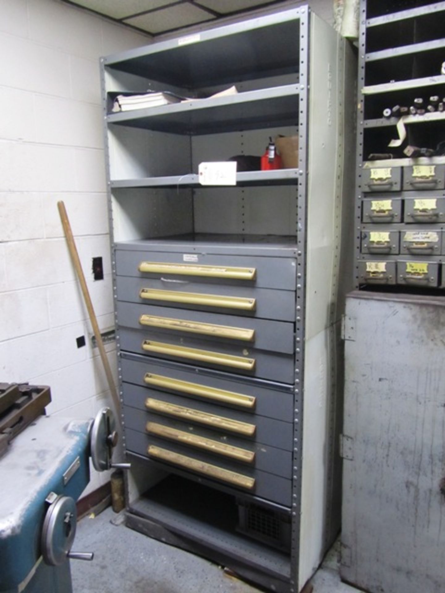 Equipto 8 Drawer Vertical Tool Cabinet / Shelf