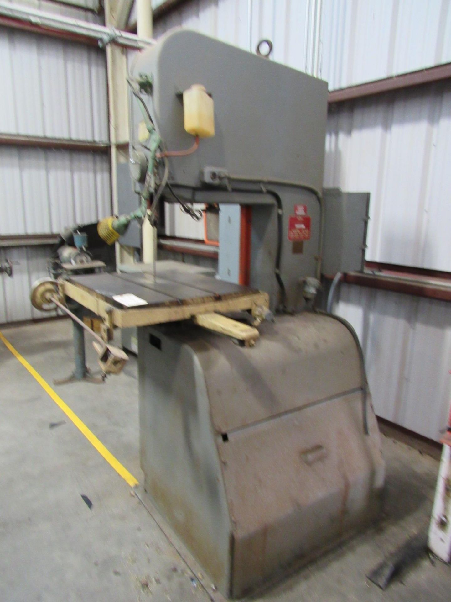 DoAll Model 202-1A 20'' Vertical Bandsaw - Image 2 of 5