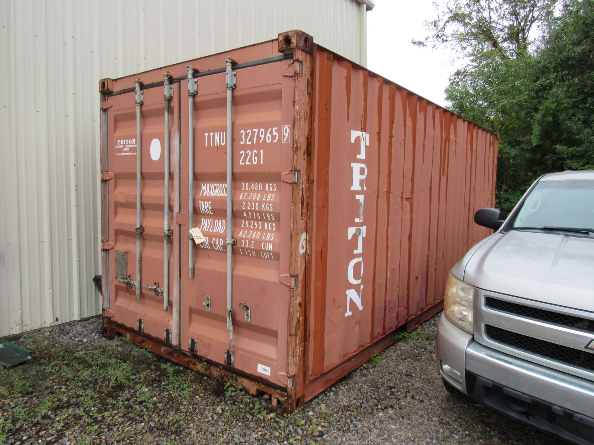 Triton TTNU32796522G1 Shipping Container with Skids & Totes **formally lots 211,212,213** ** - Image 2 of 7