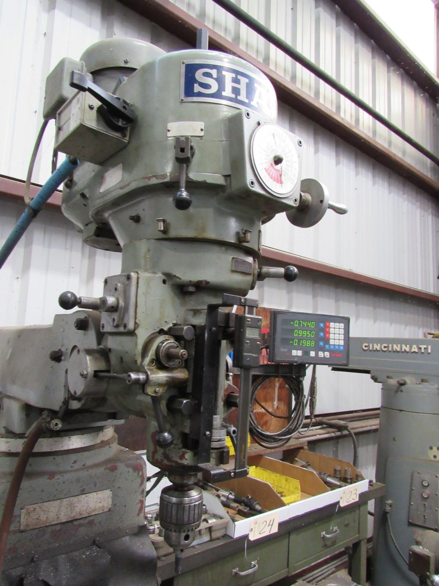 Sharp Variable Speed Vertical Milling Machine - Image 5 of 7