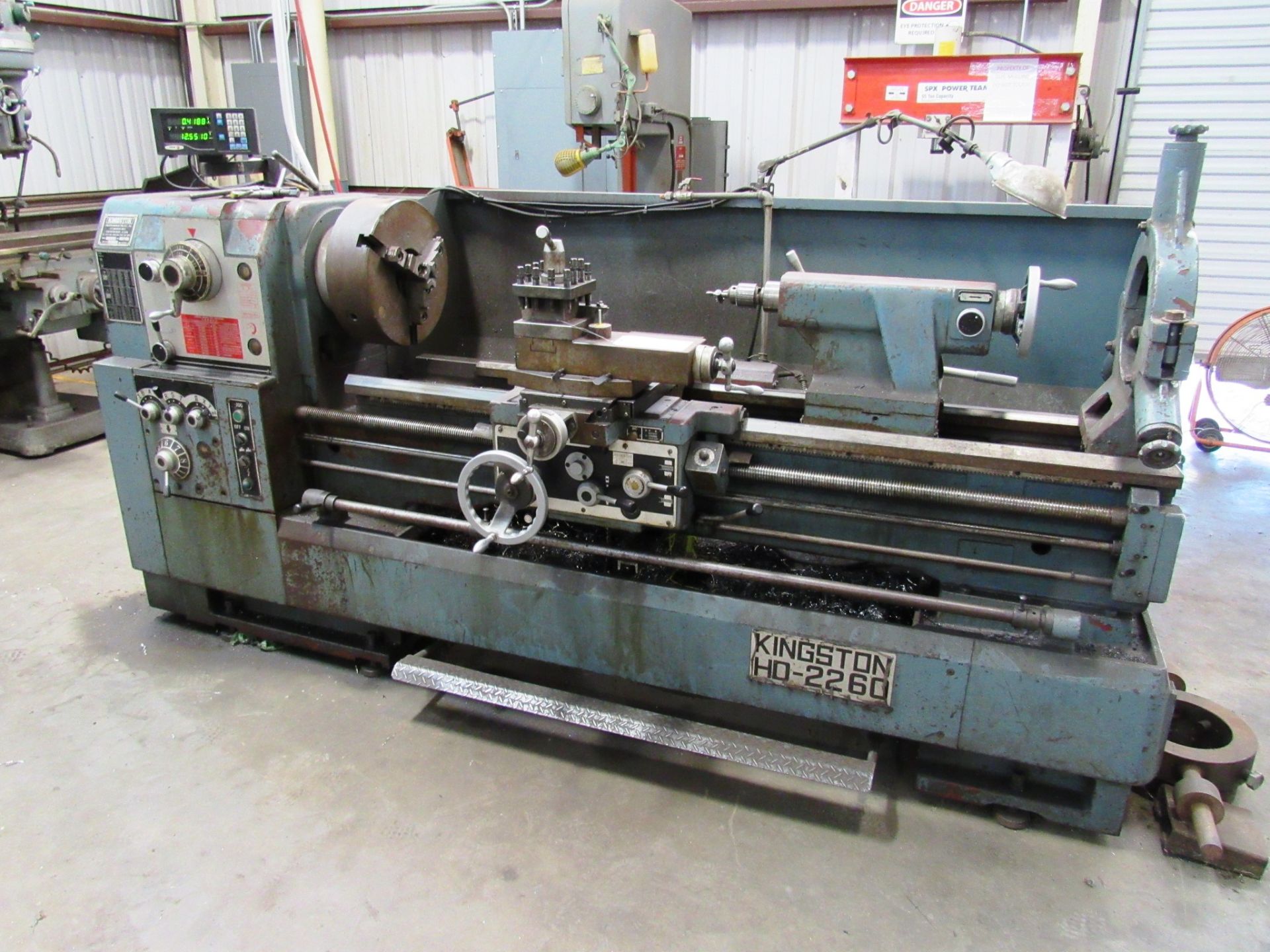 Kingston Model HD-2260 22'' x 60'' Heavy Duty Engine Lathe