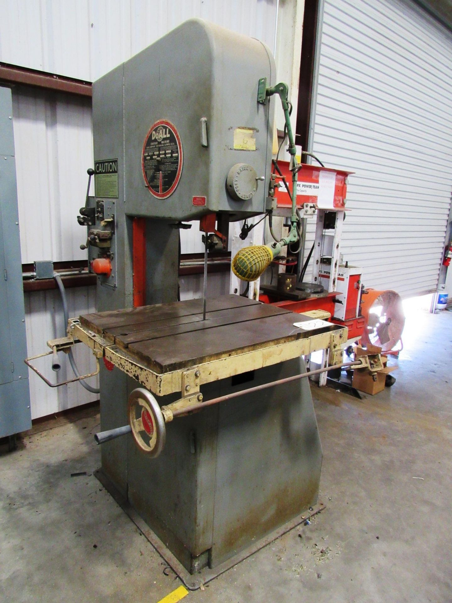 DoAll Model 202-1A 20'' Vertical Bandsaw