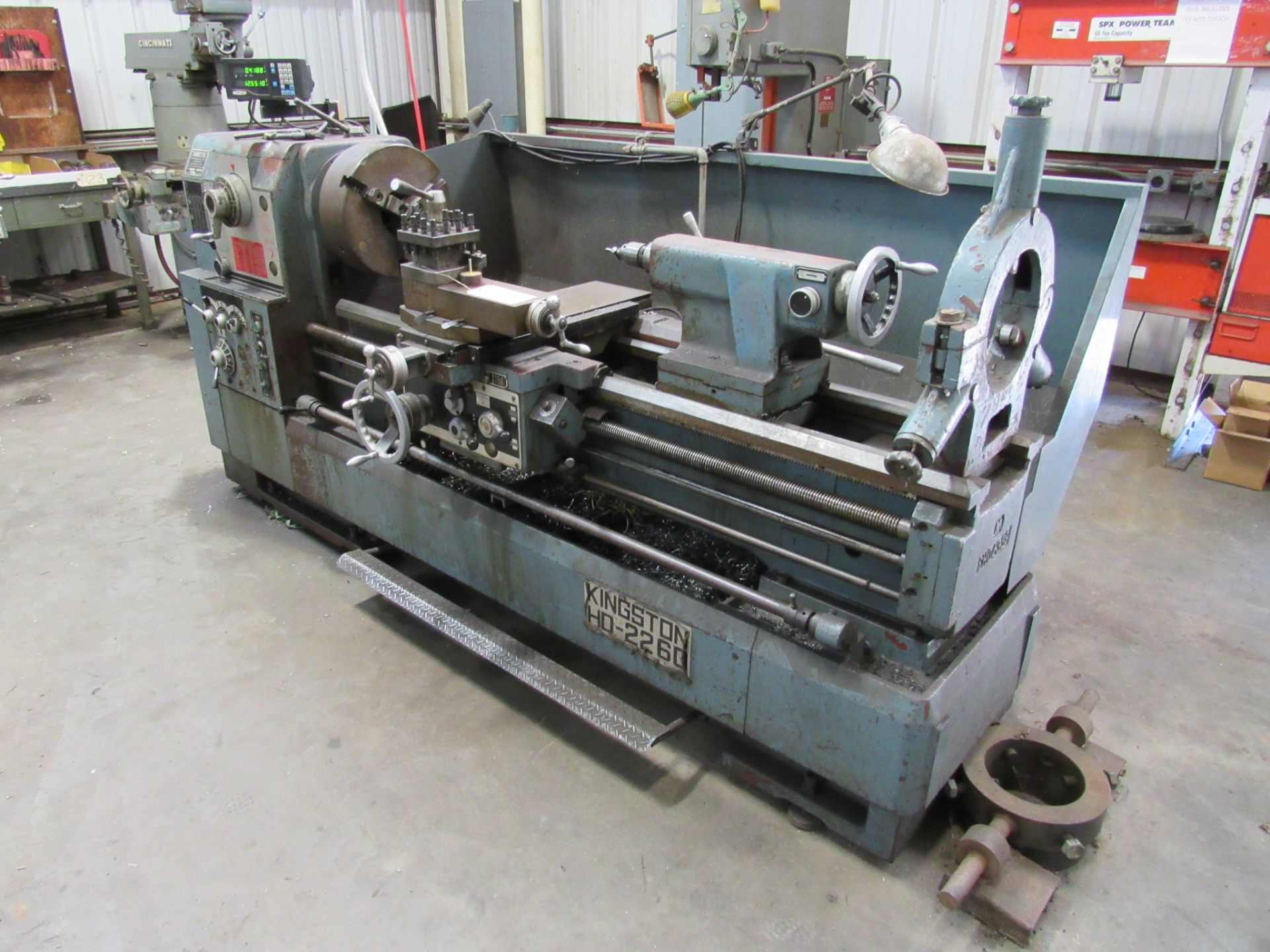 Kingston Model HD-2260 22'' x 60'' Heavy Duty Engine Lathe - Image 6 of 8